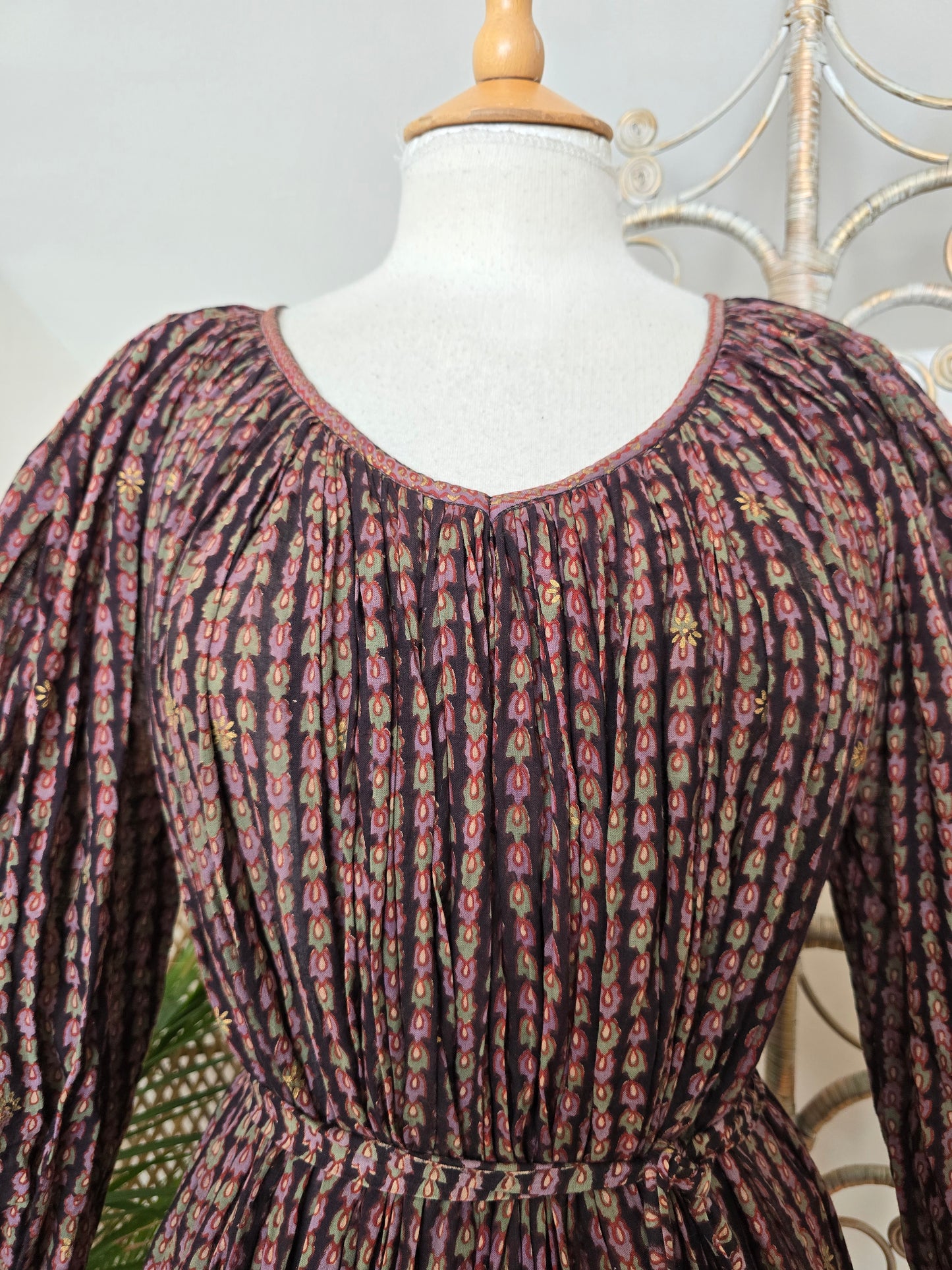 Vintage Adini Indian dress