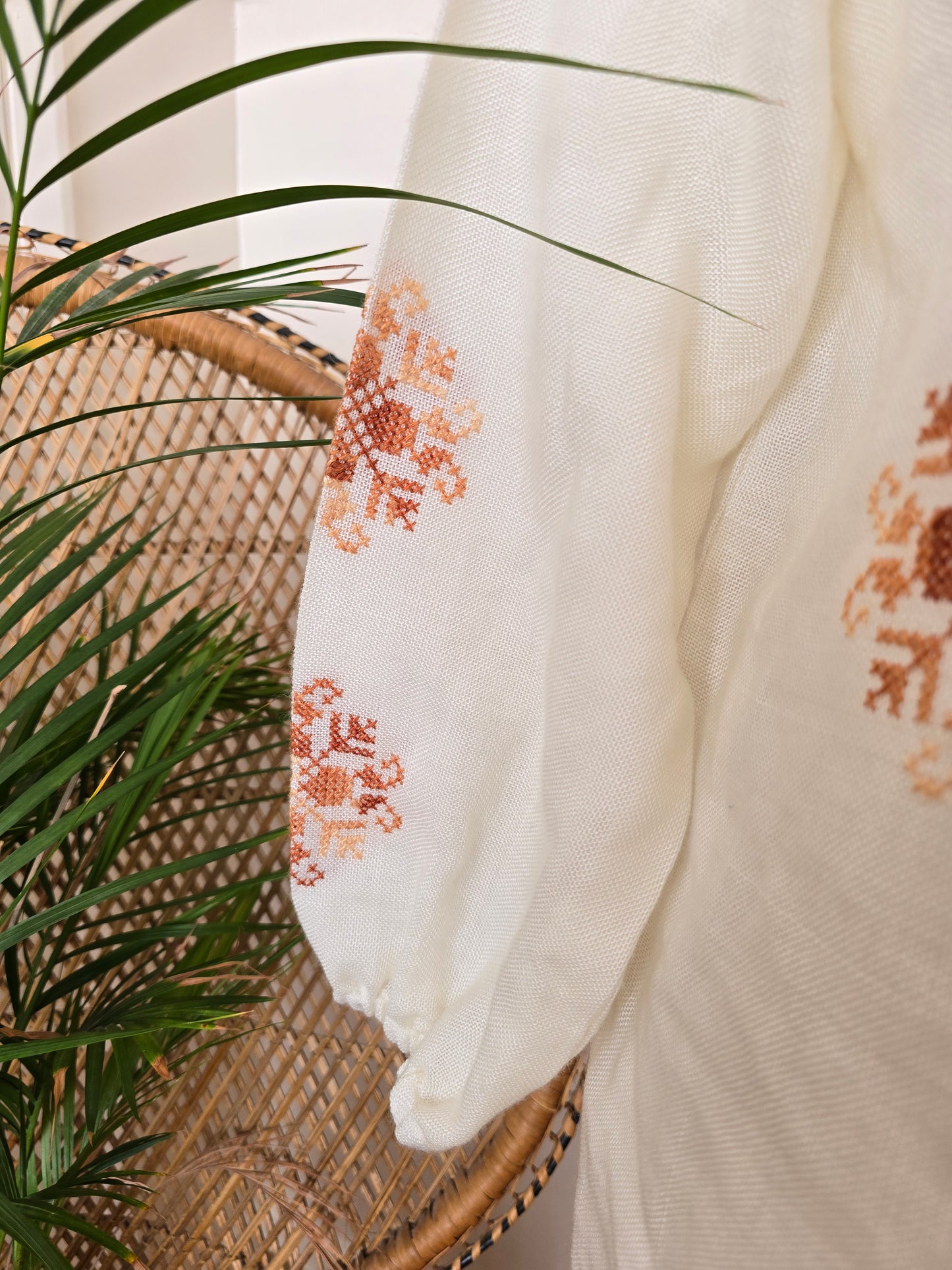 Vintage embroidered blouse
