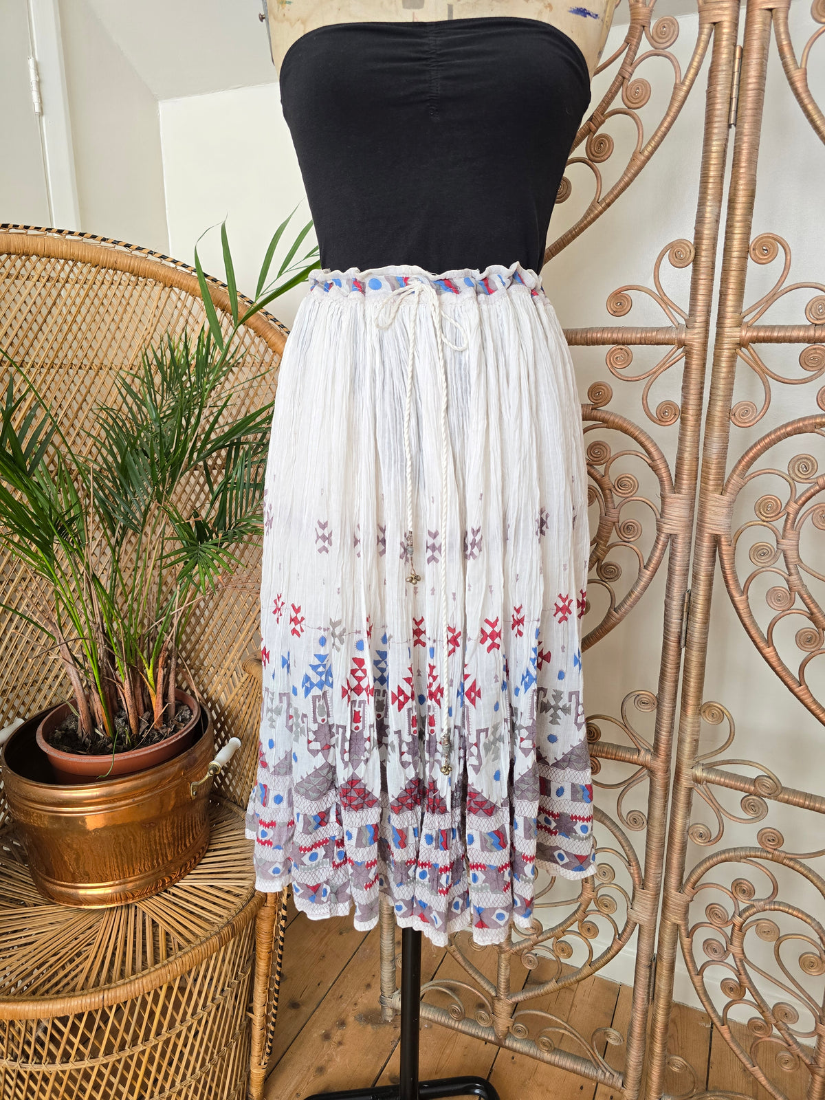 Vintage Mayur Indian skirt