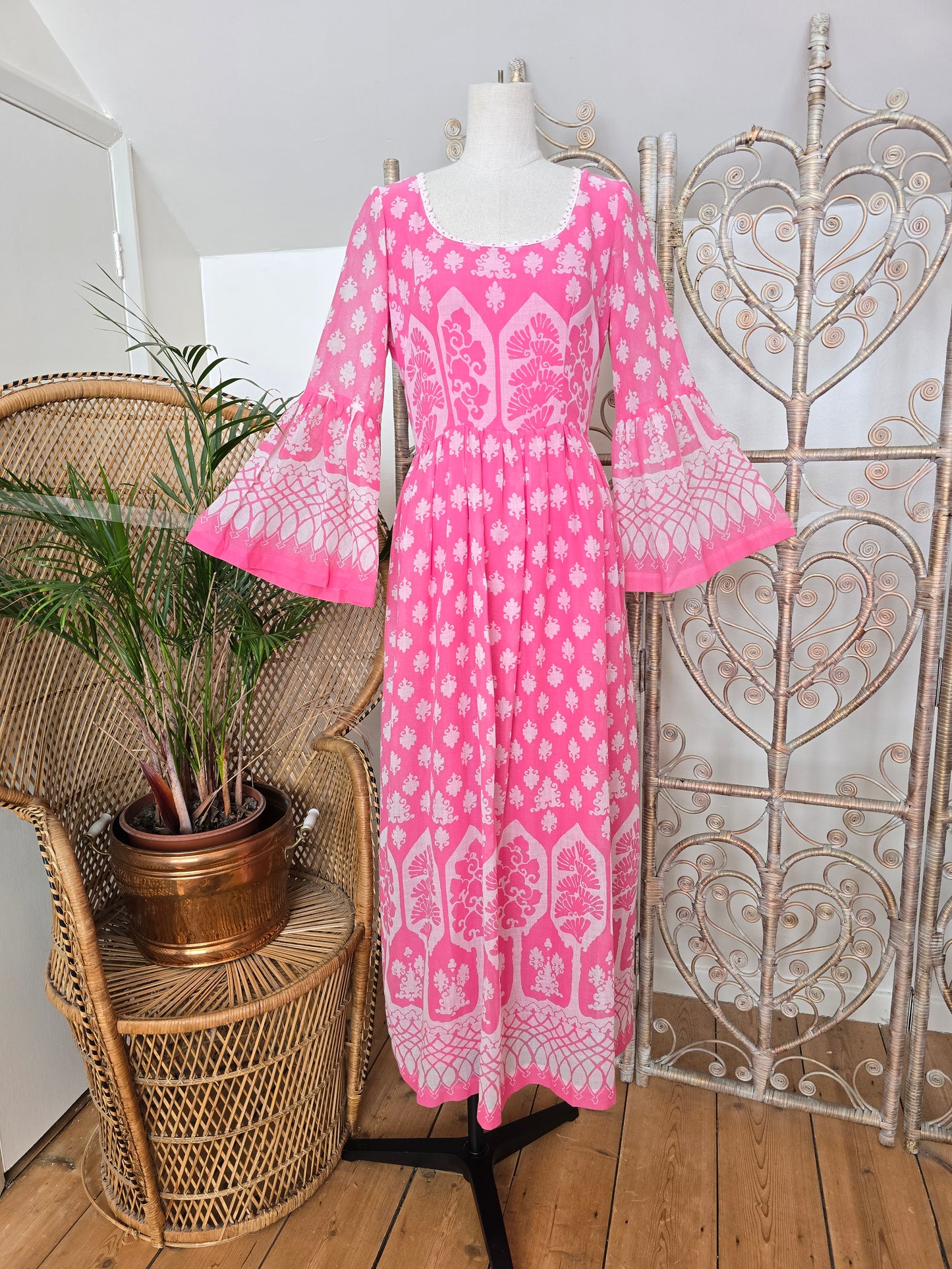 Vintage 70s maxi dress