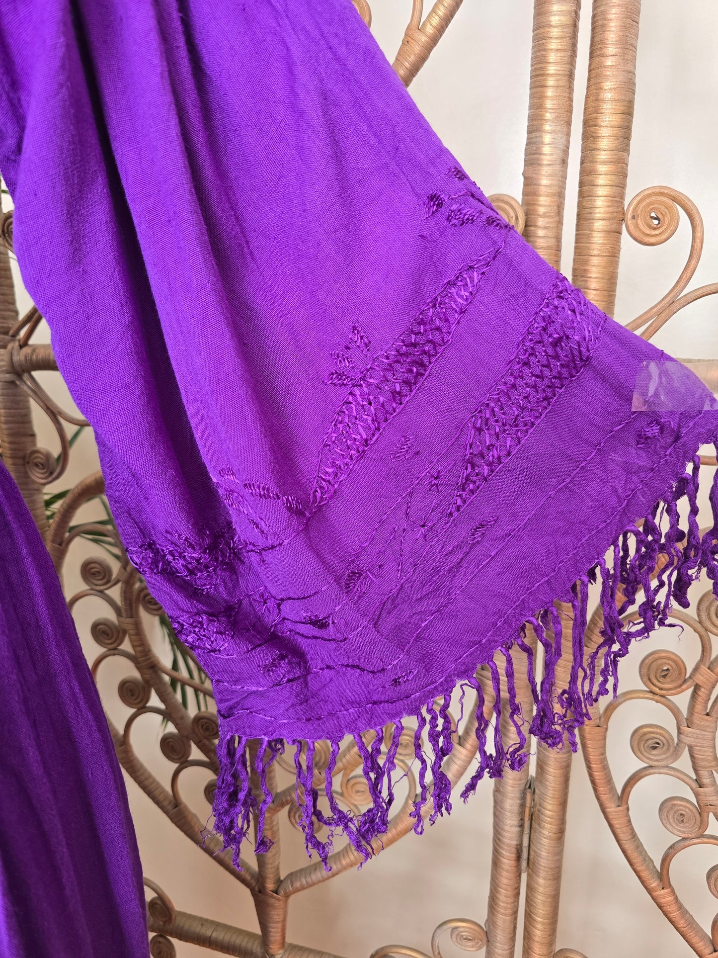 Vintage embroidered dress
