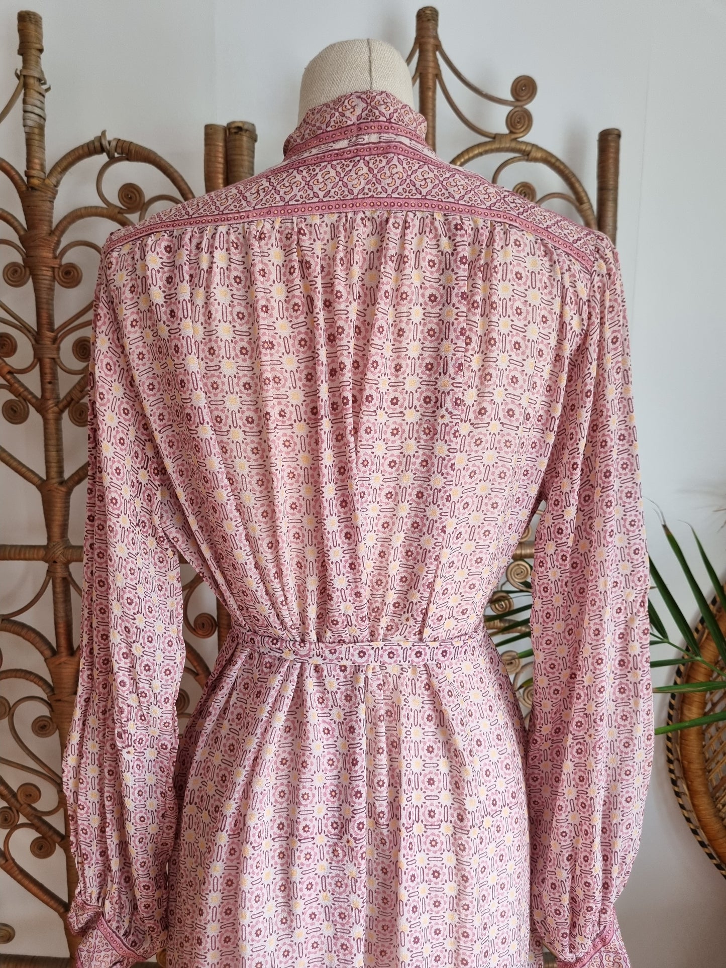 Vintage Indian silk dress