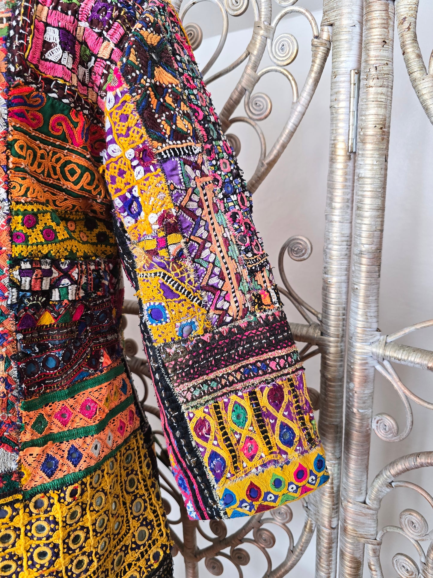Vintage embroidered ethnic jacket