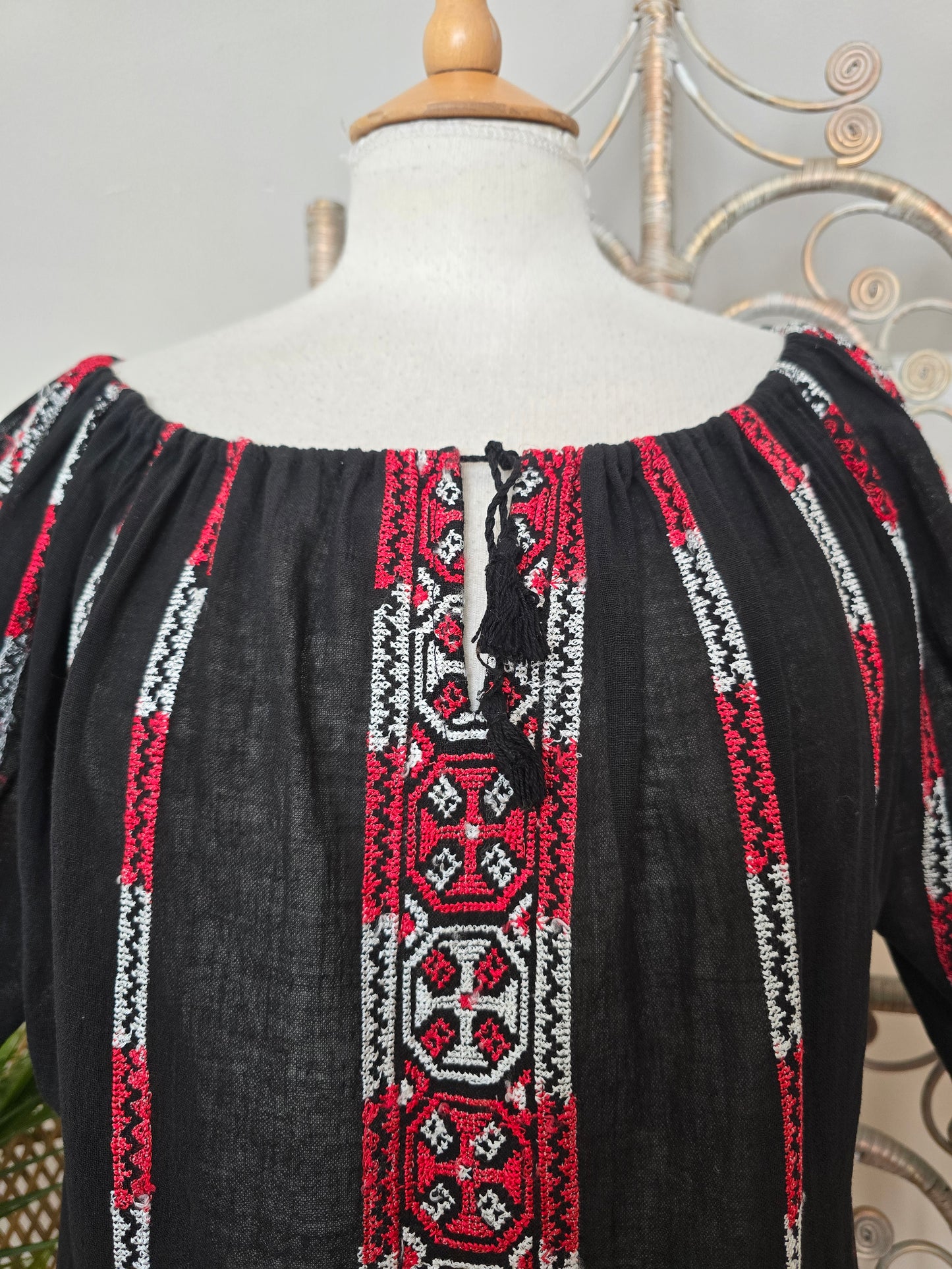 Vintage embroidered blouse