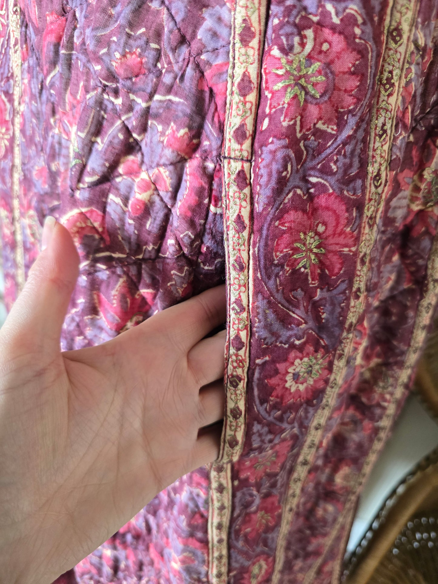 Vintage 70s phool indian waistcoat