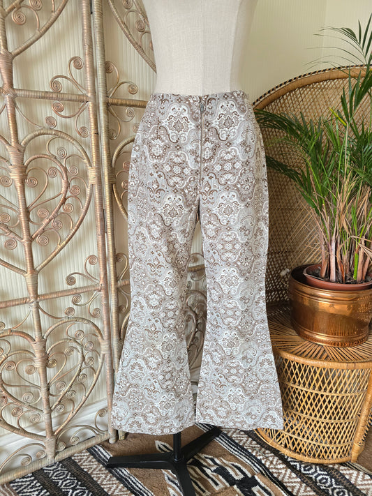 Vintage flares 60s 70s trousers