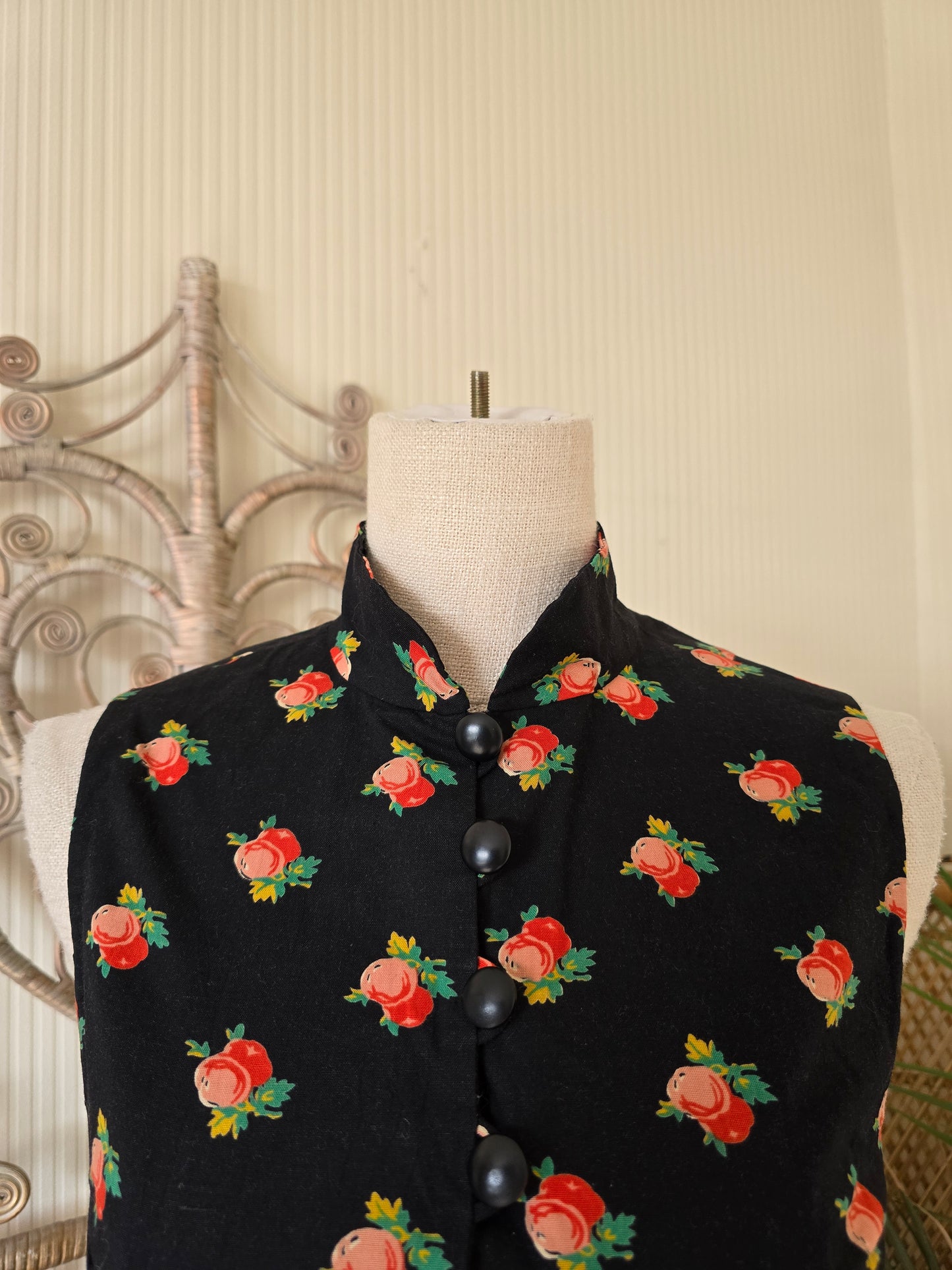 Vintage two piece blouse trousers