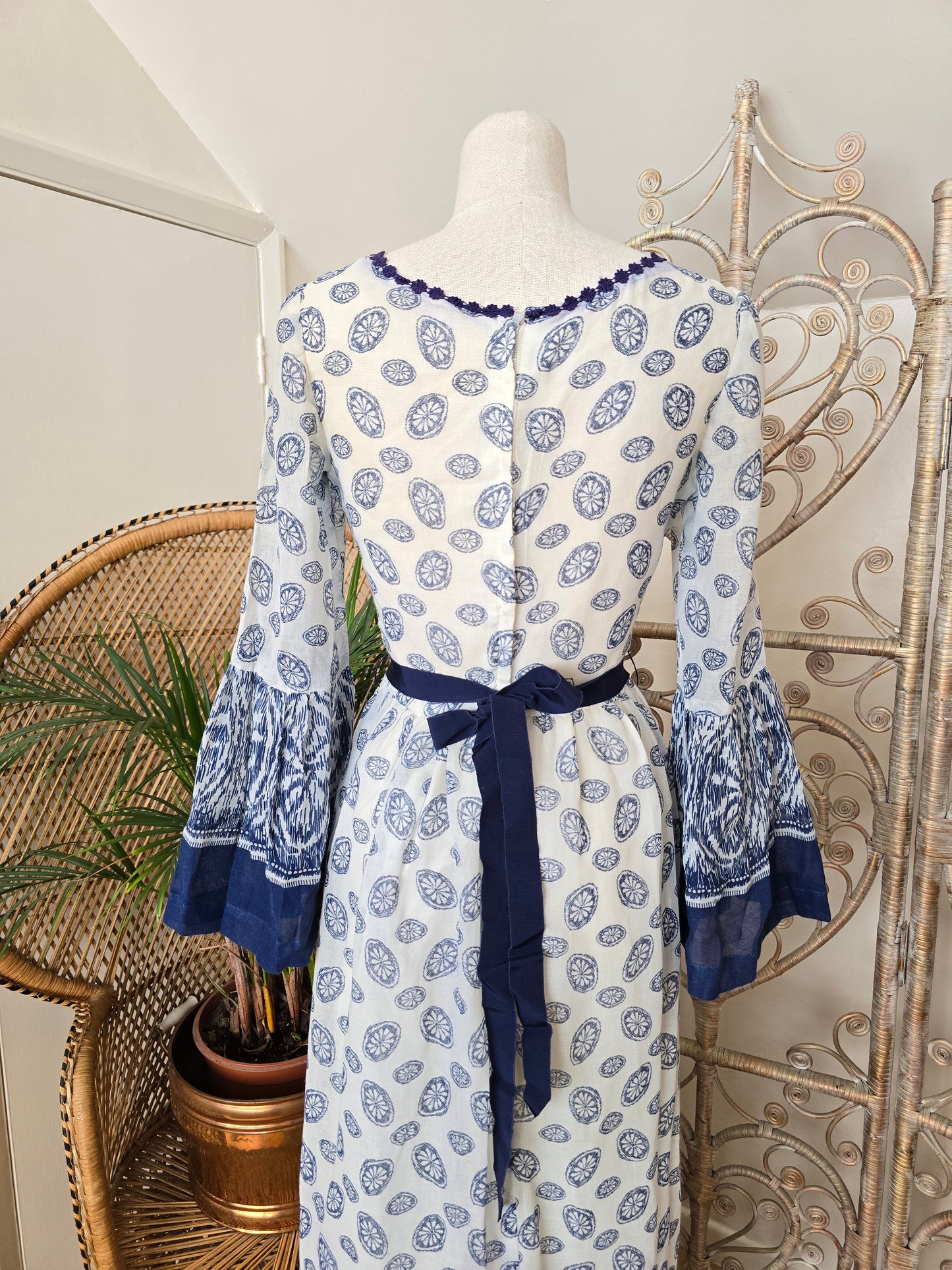 Vintage 70s maxi dress