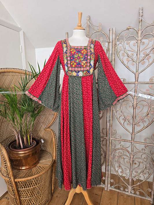 Vintage embroidered dress