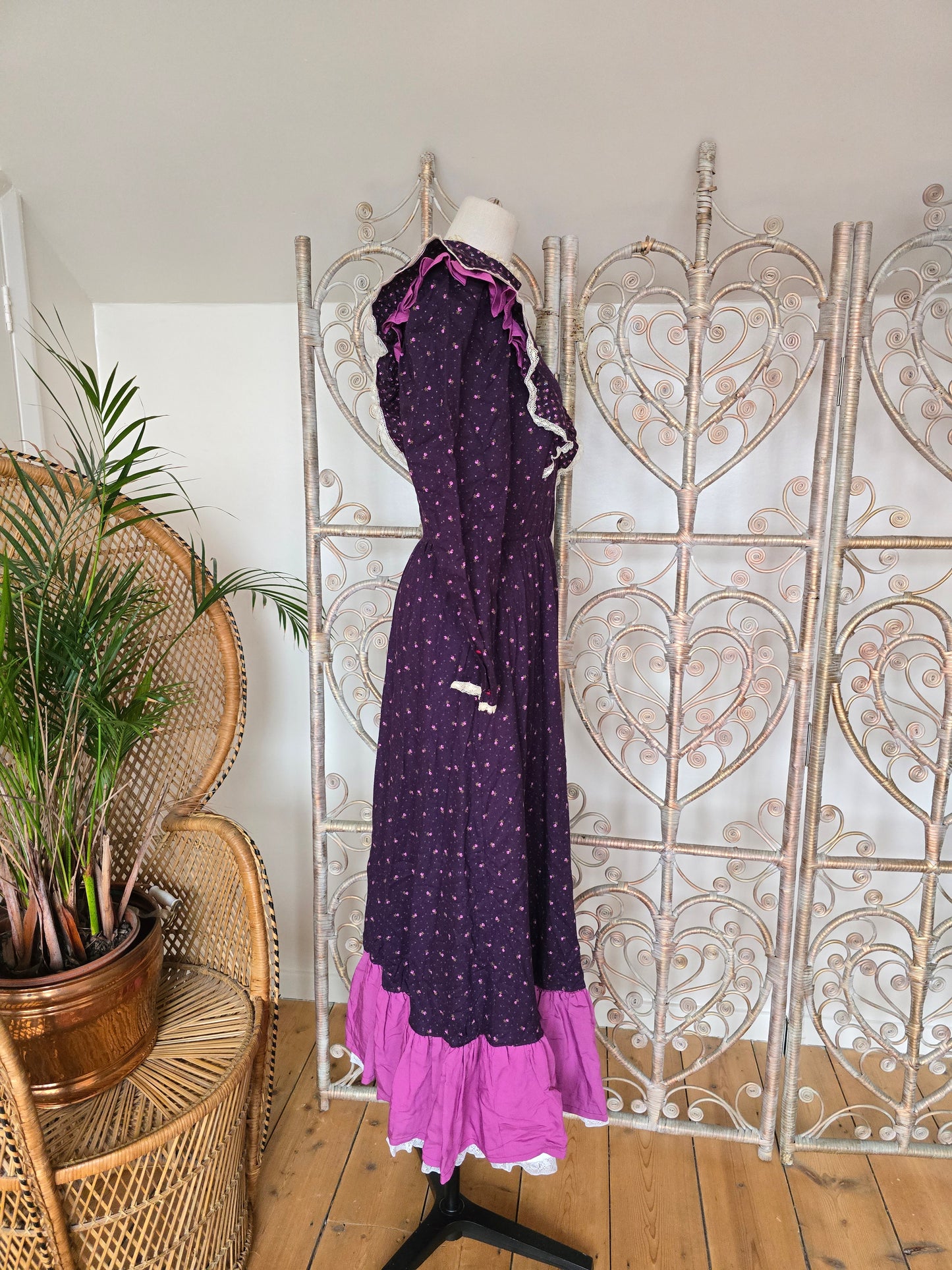 Vintage 70s maxi dress