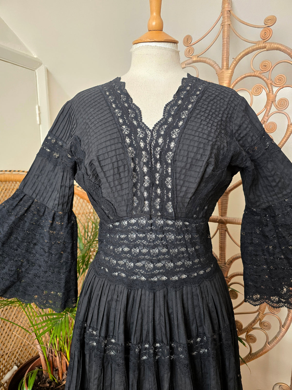 Vintage mexican 70s dress