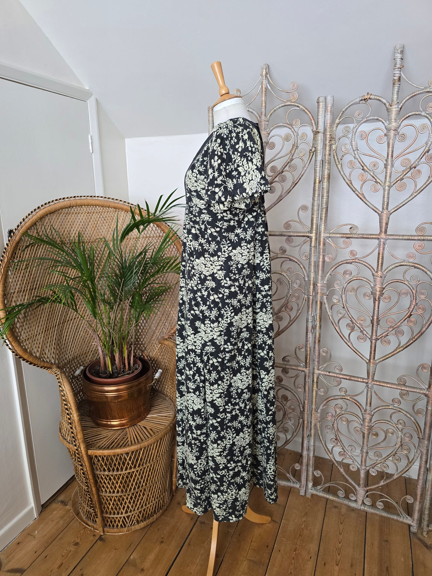 Vintage India Imports of Rhode Island maxi dress S