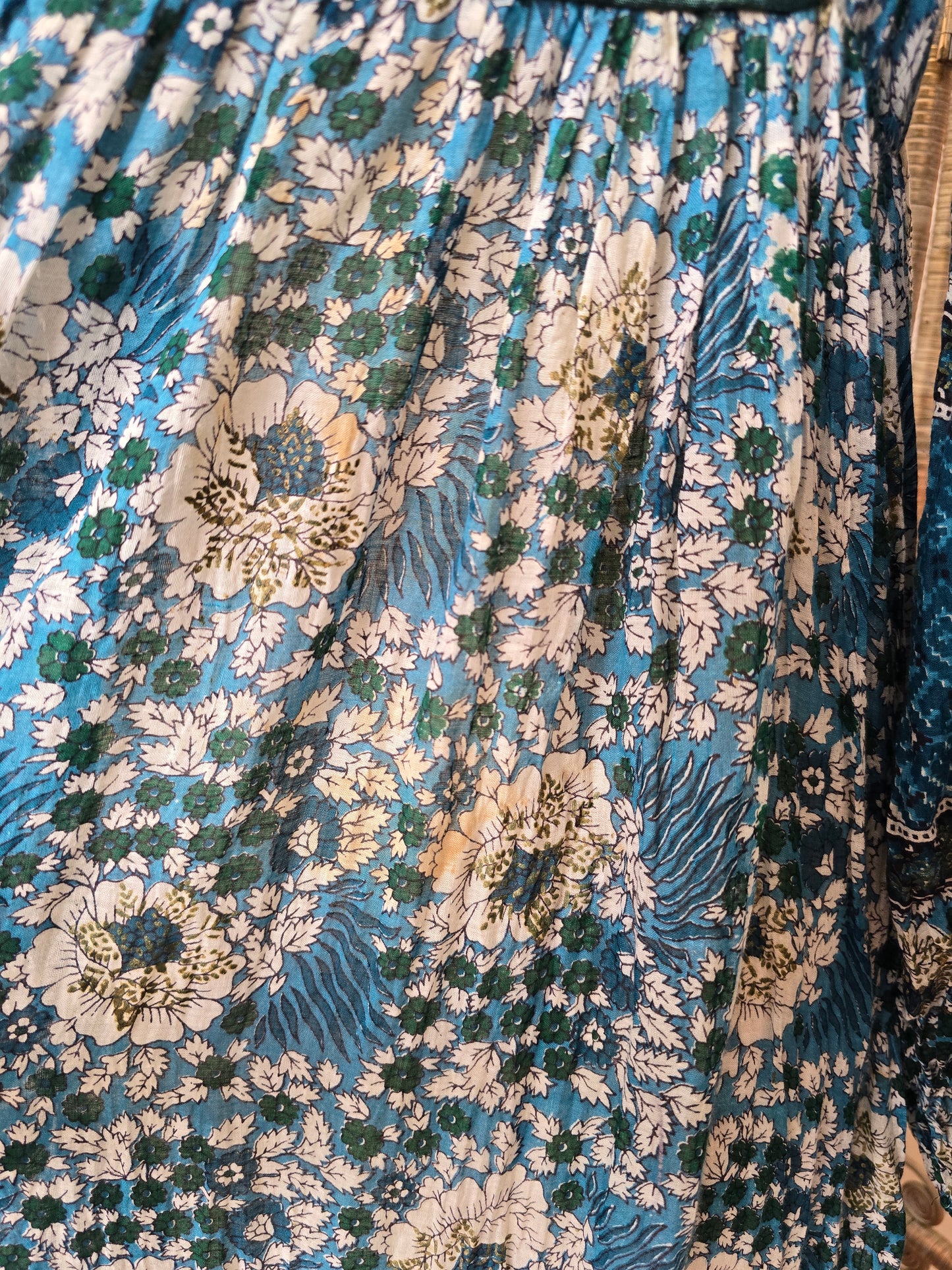 Vintage Mina of London Indian cotton dress