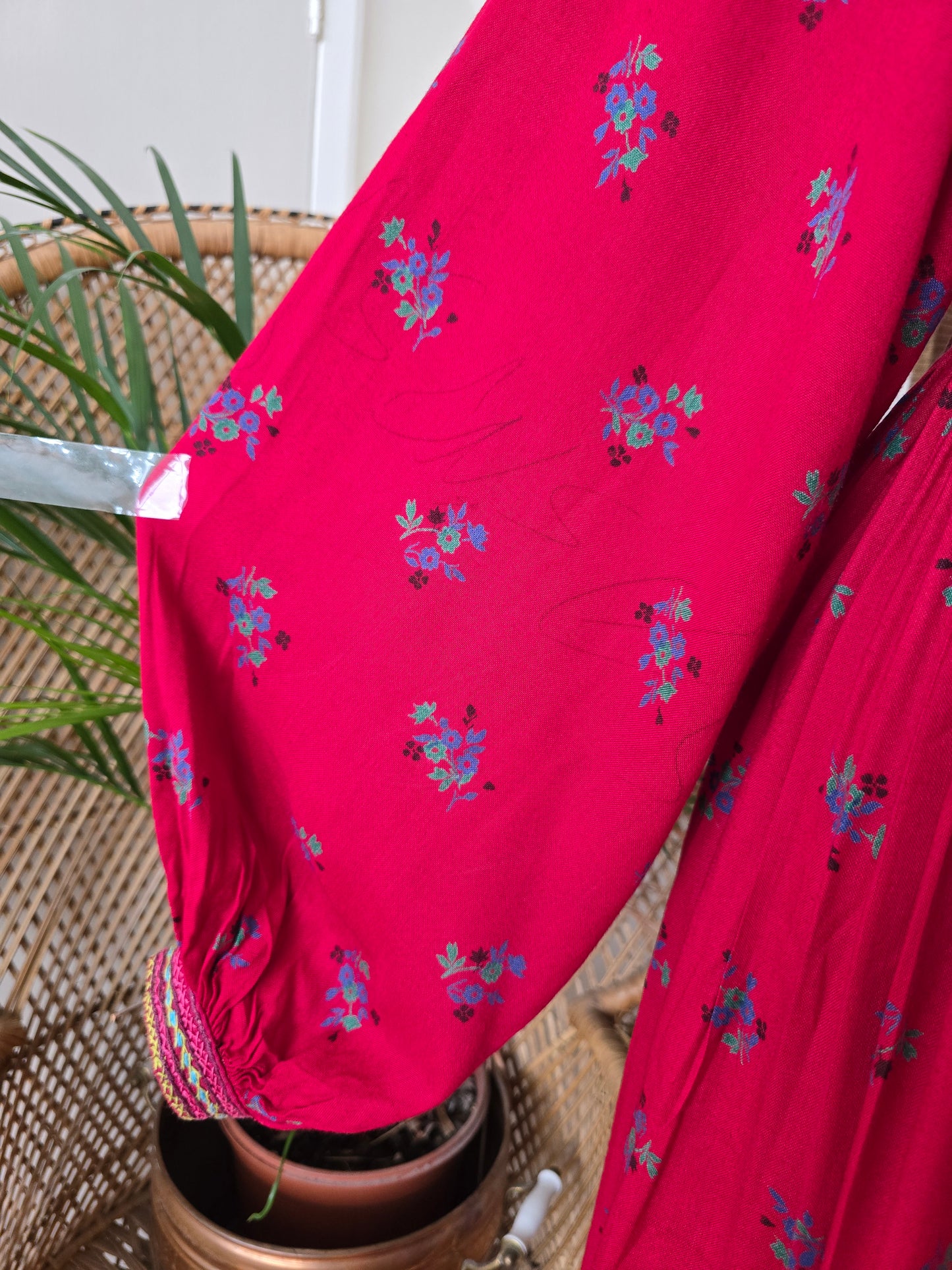 Vintage embroidered Afghan dress