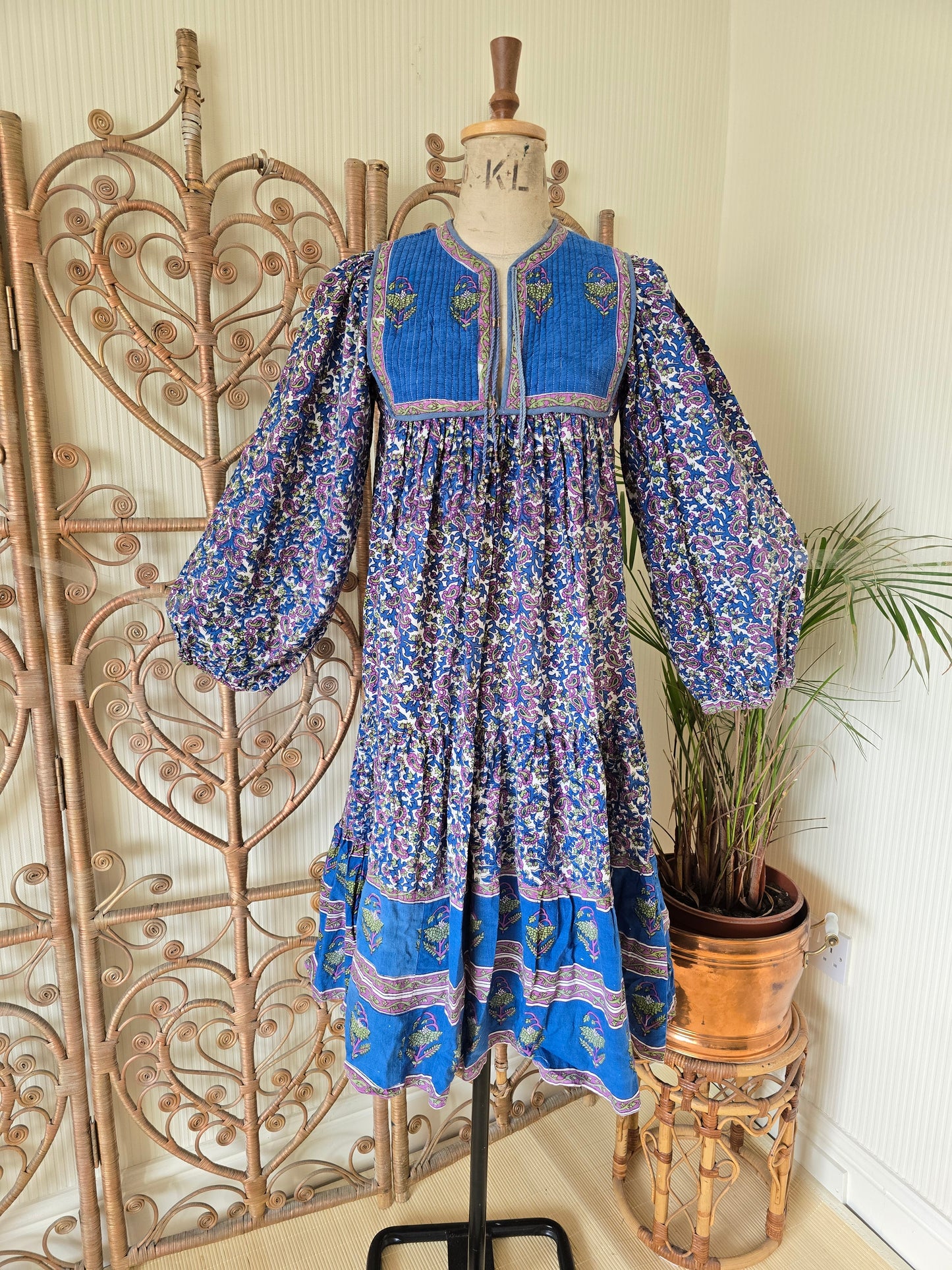 Vintage Indian cotton dress