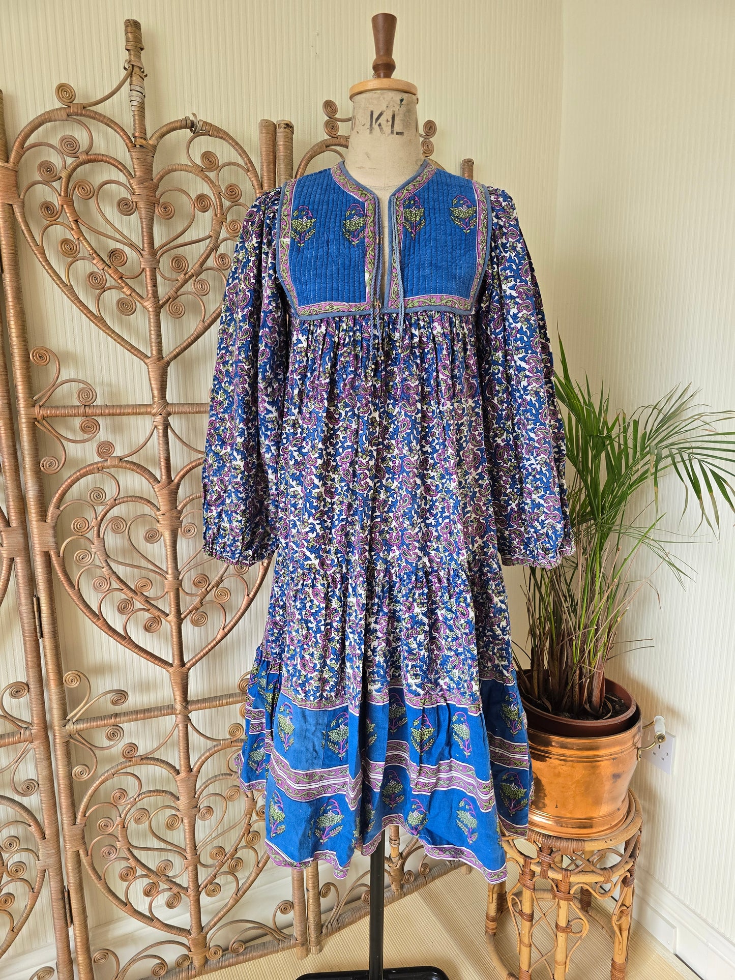 Vintage Indian cotton dress