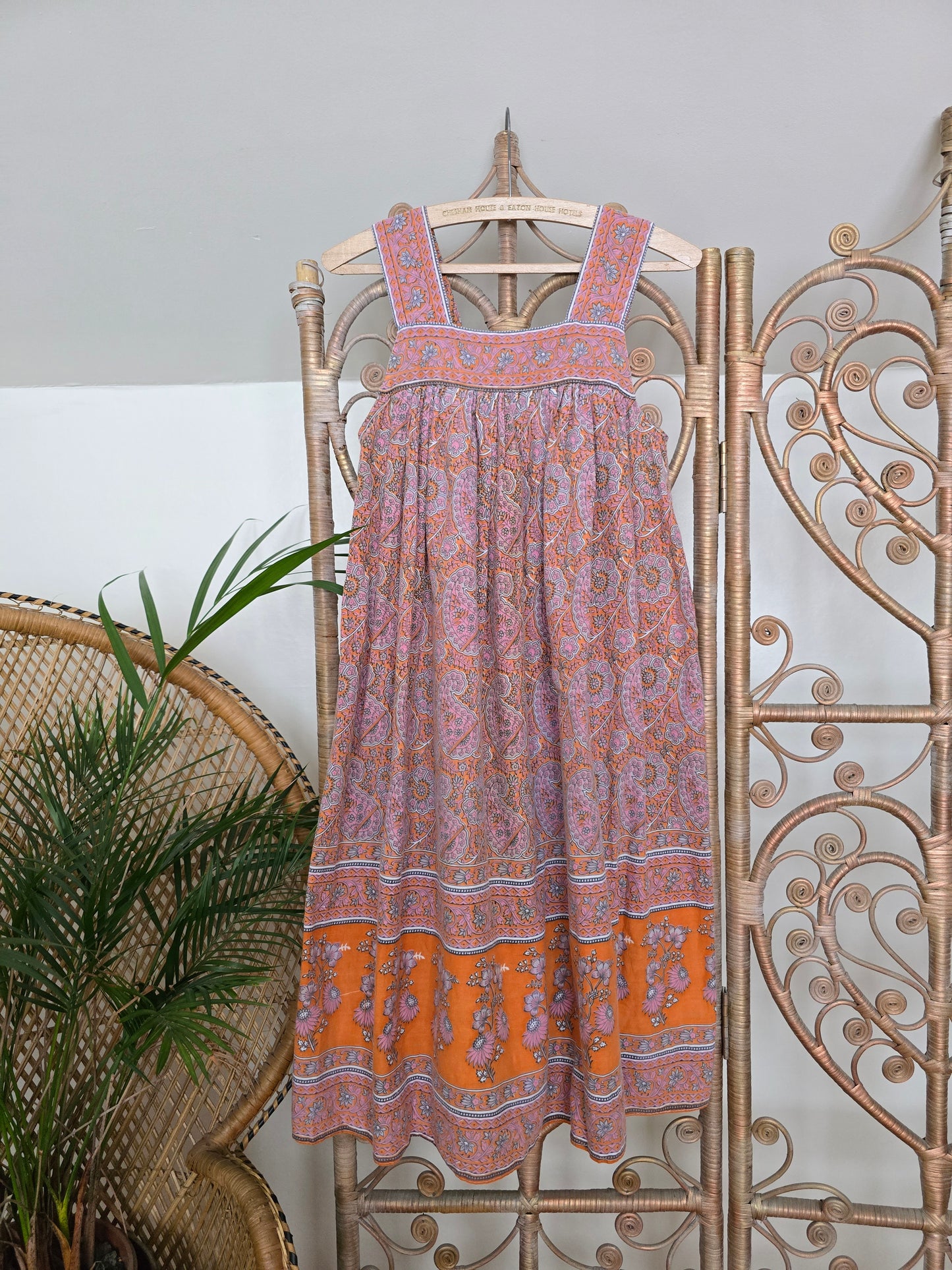 Vintage Indian sun dress