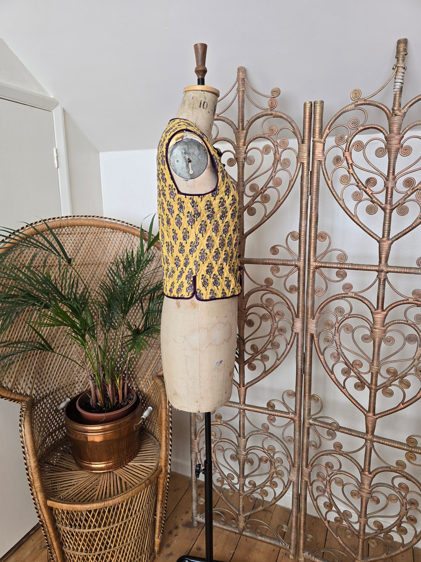 Vintage Anokhi indian waistcoat