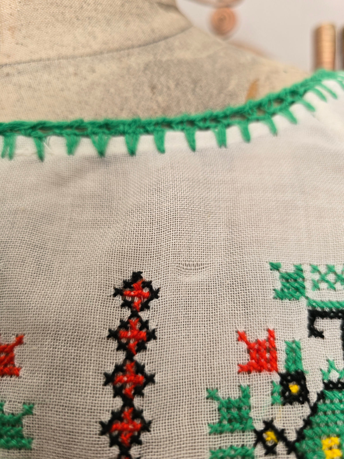 Vintage embroidered blouse