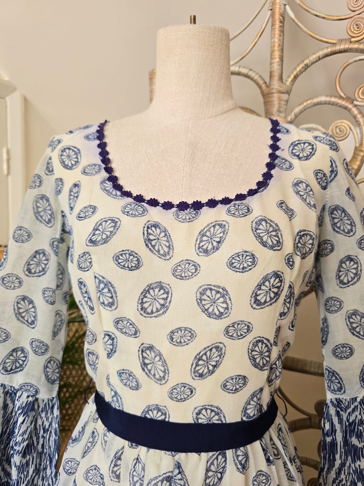 Vintage 70s maxi dress