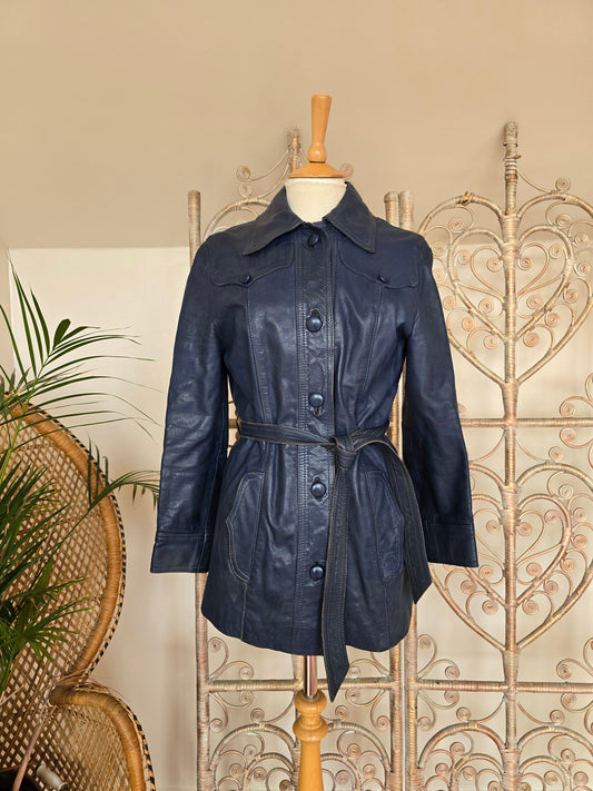 Vintage 60s leather jacket