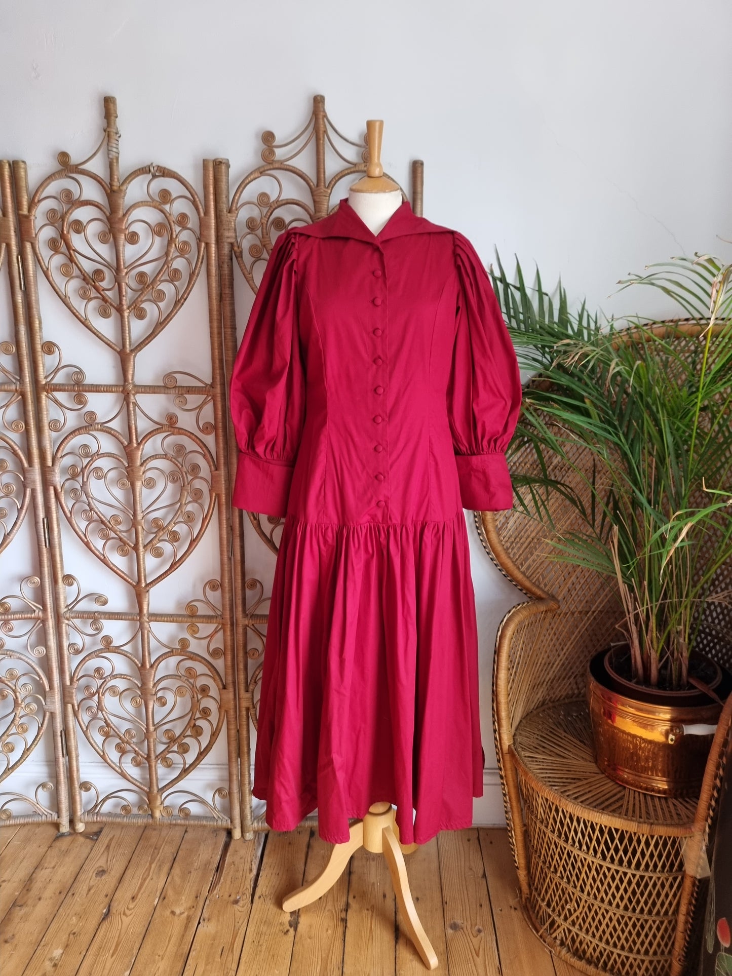 Vintage Droopy & browns cotton dress