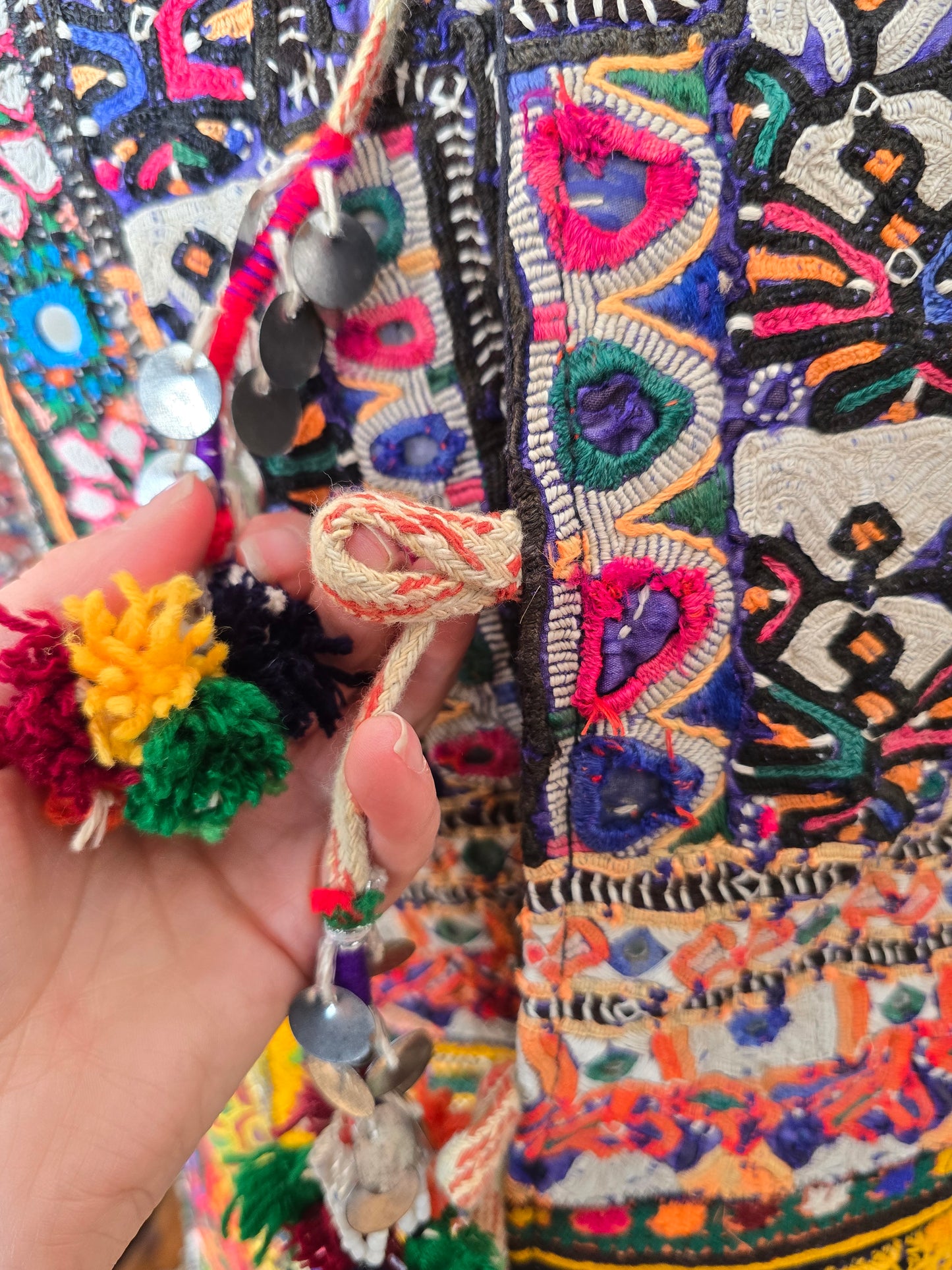 Vintage embroidered ethnic jacket