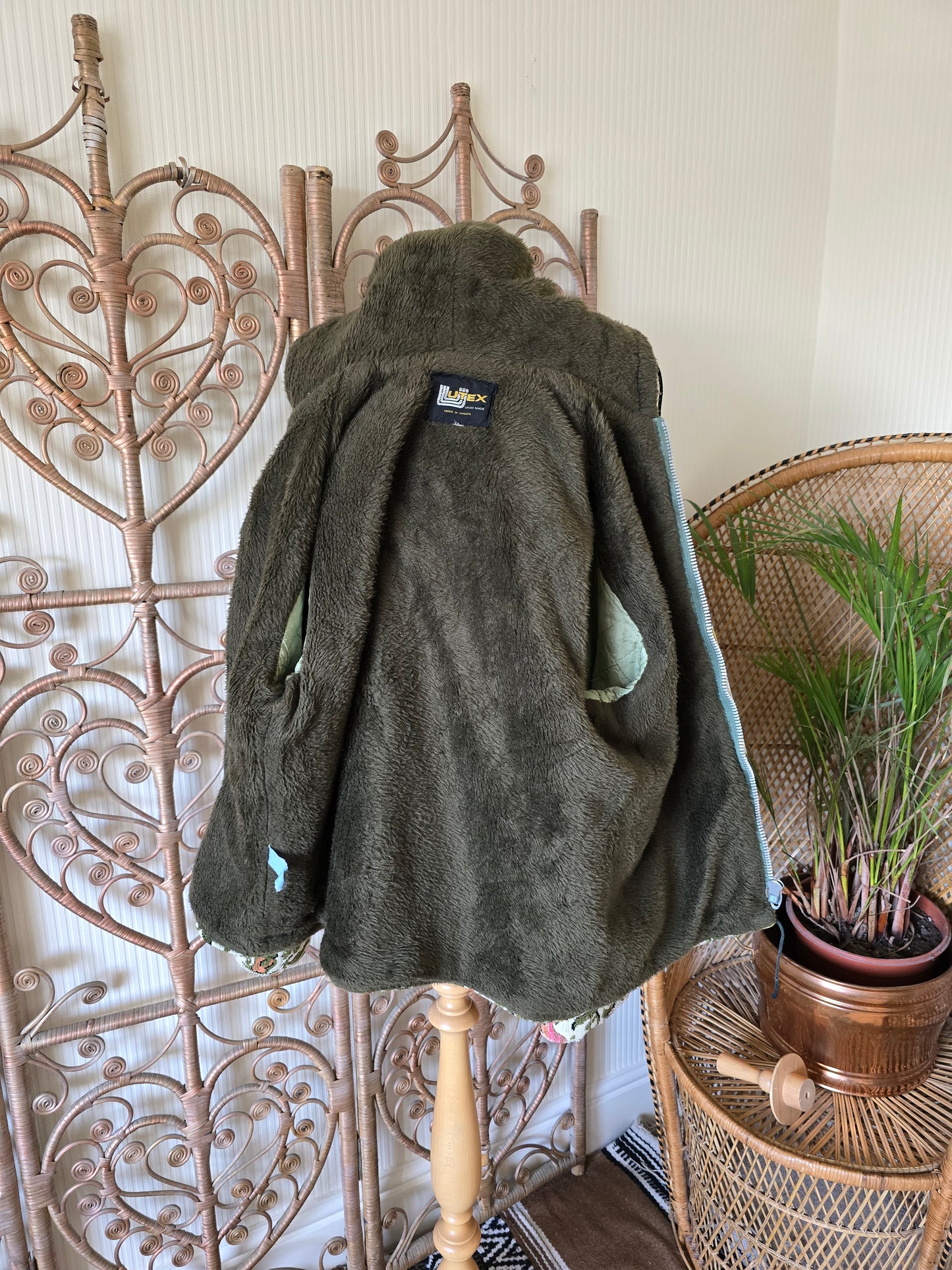 Vintage tapestry coat