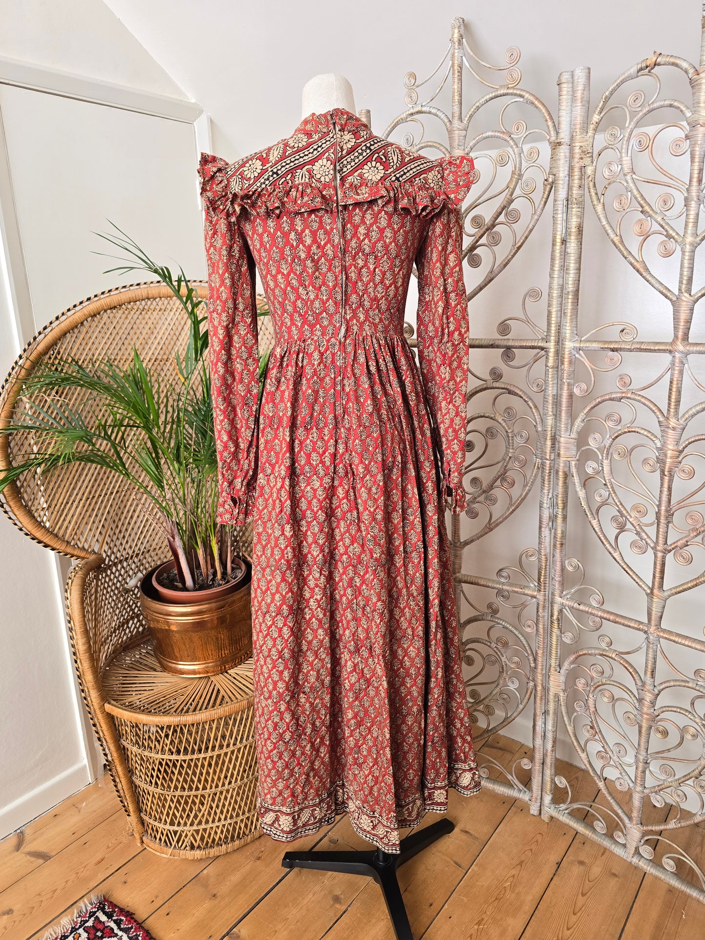 Vintage Interlinks of London Indian dress