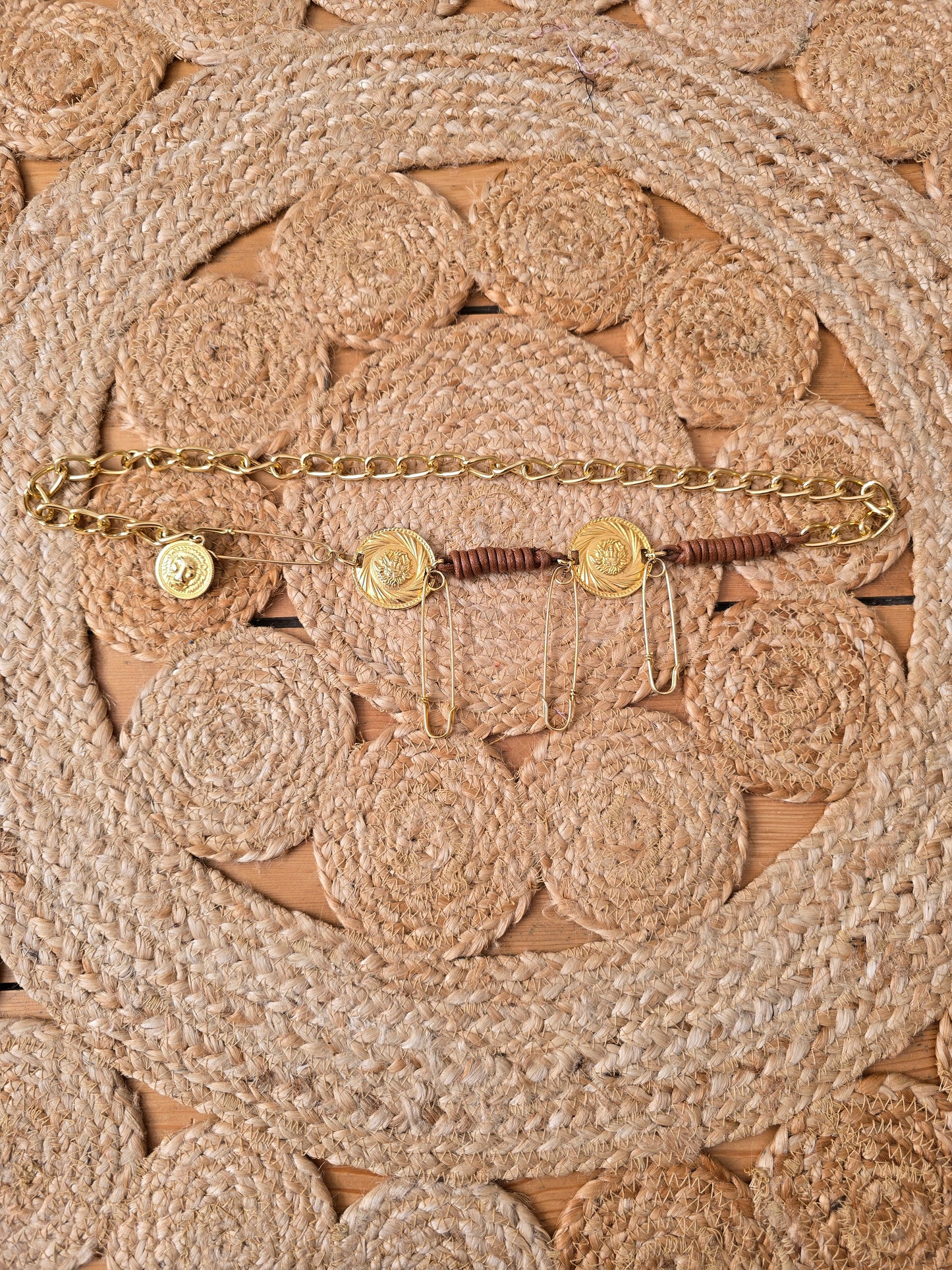 Vintage chain belt