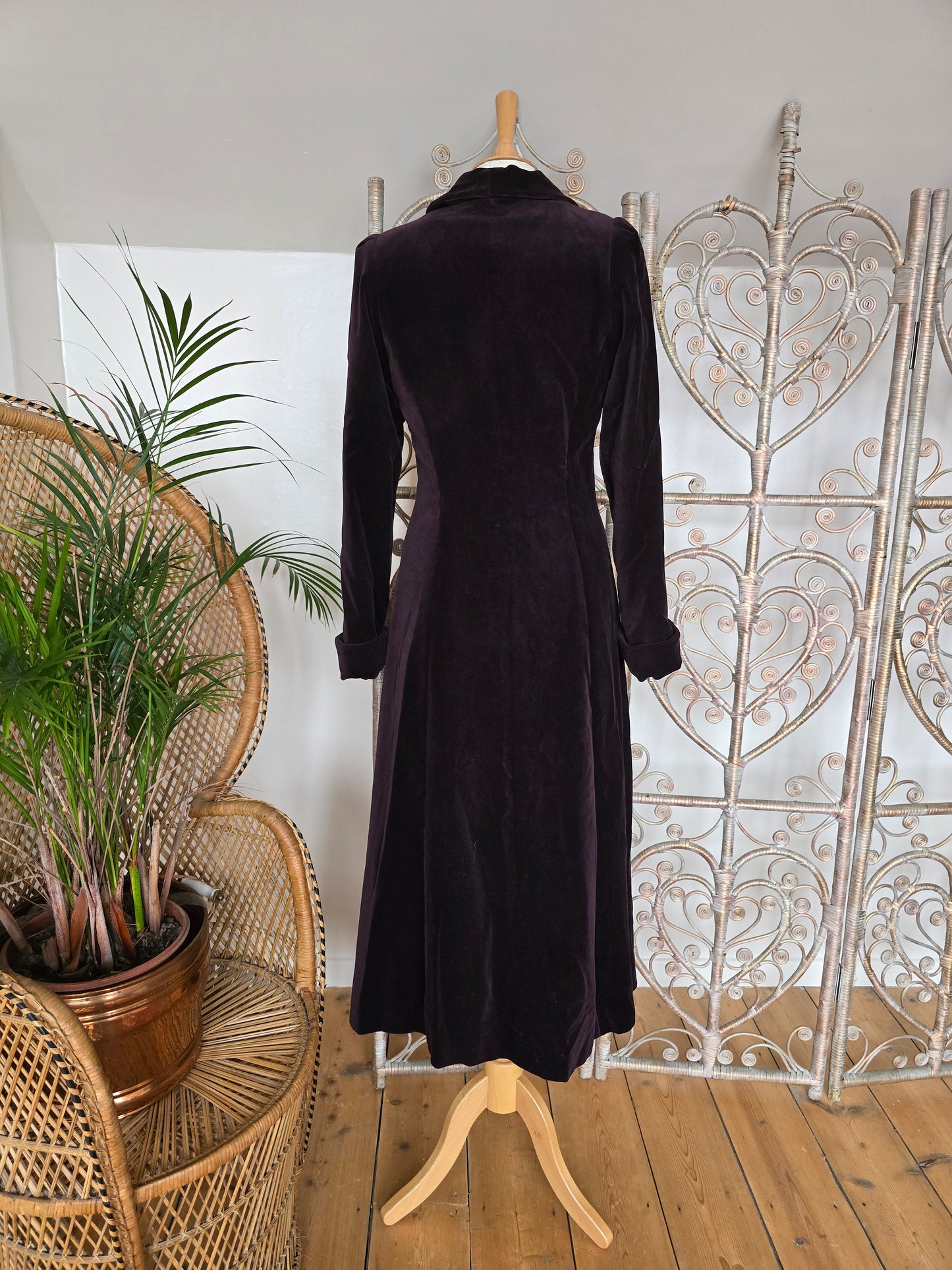 Vintage Biba velvet coat