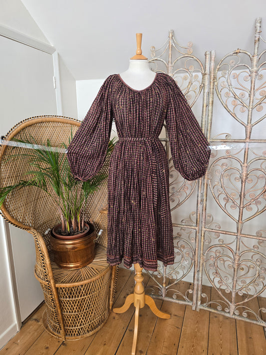 Vintage Adini Indian dress