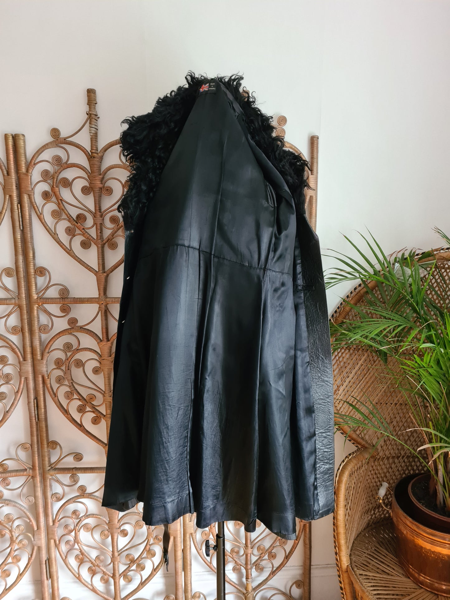 Vintage 70s leather coat