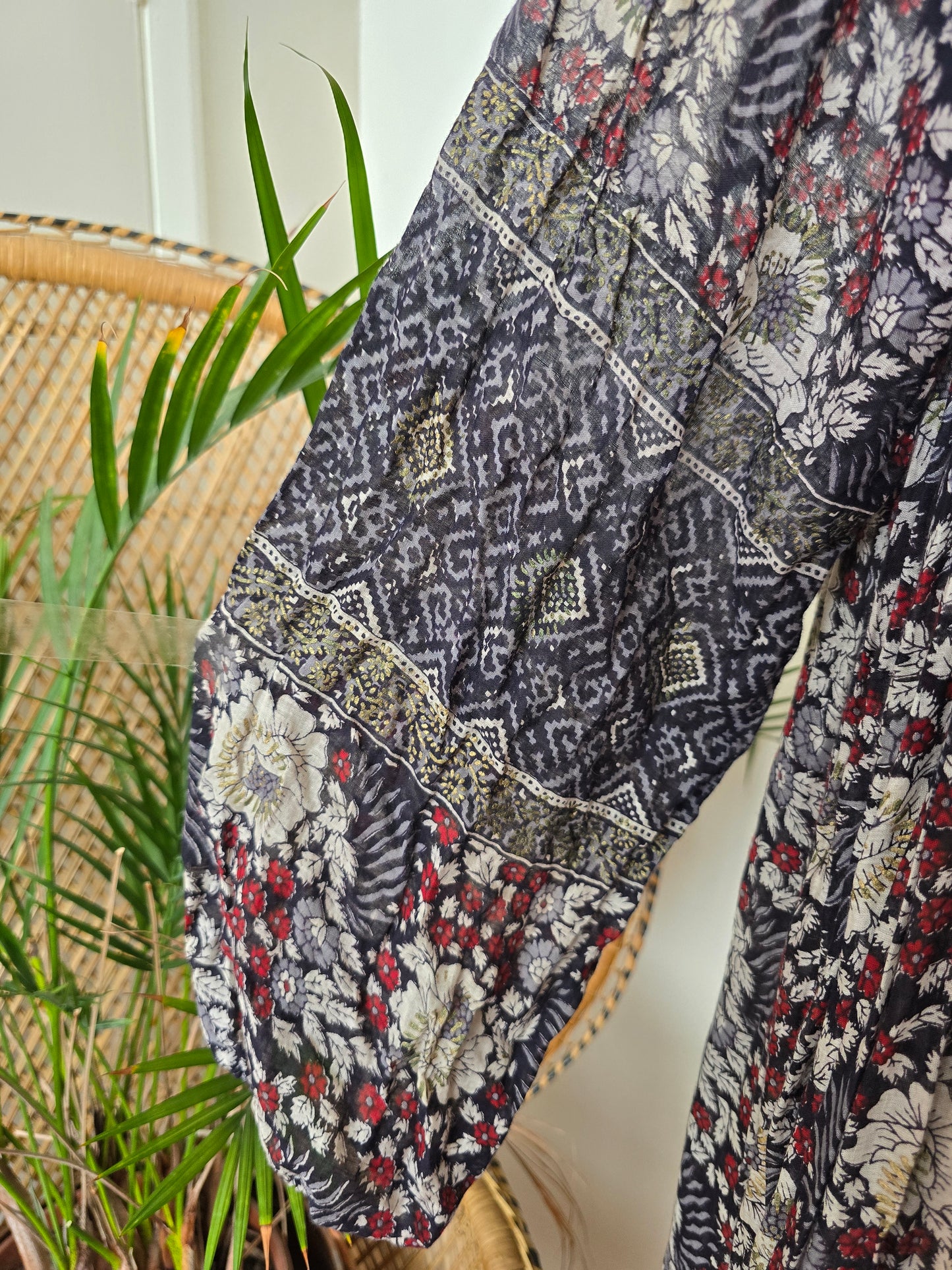 Vintage Mina of London Indian cotton dress