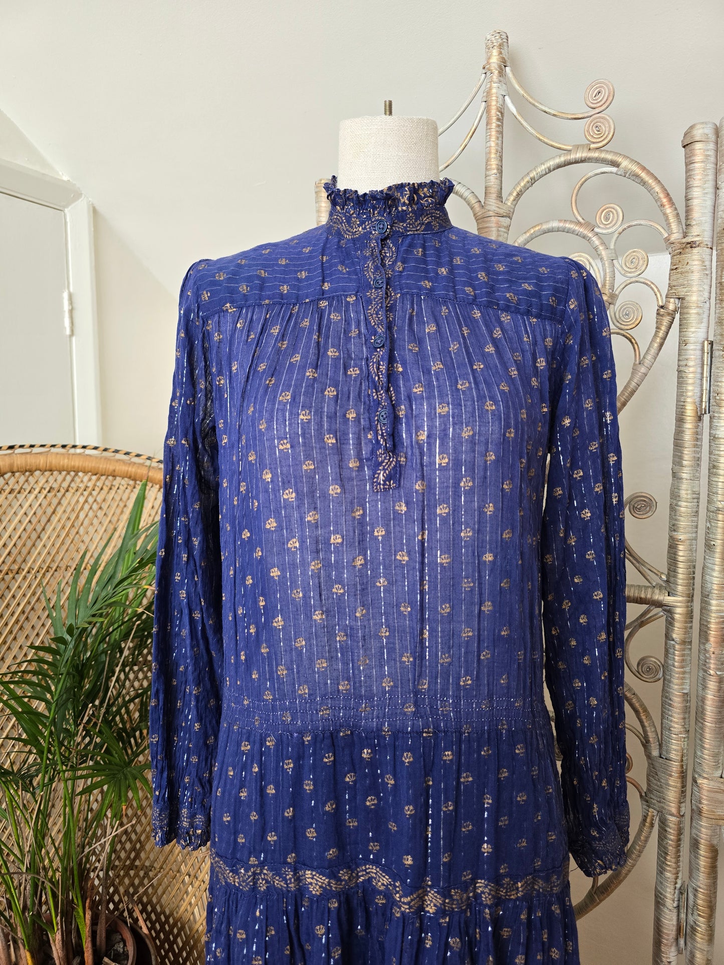 Vintage Mayur Indian cotton dress