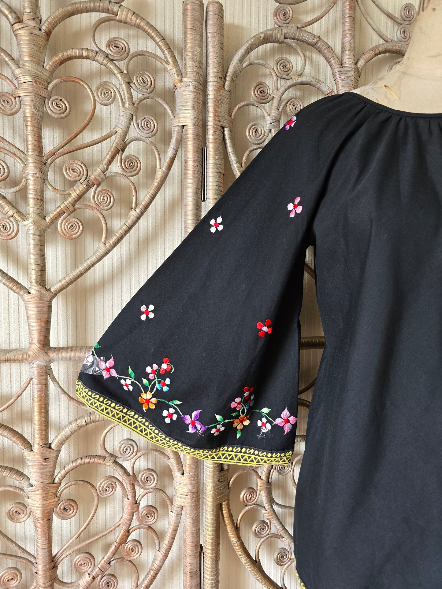 Vintage embroidered blouse