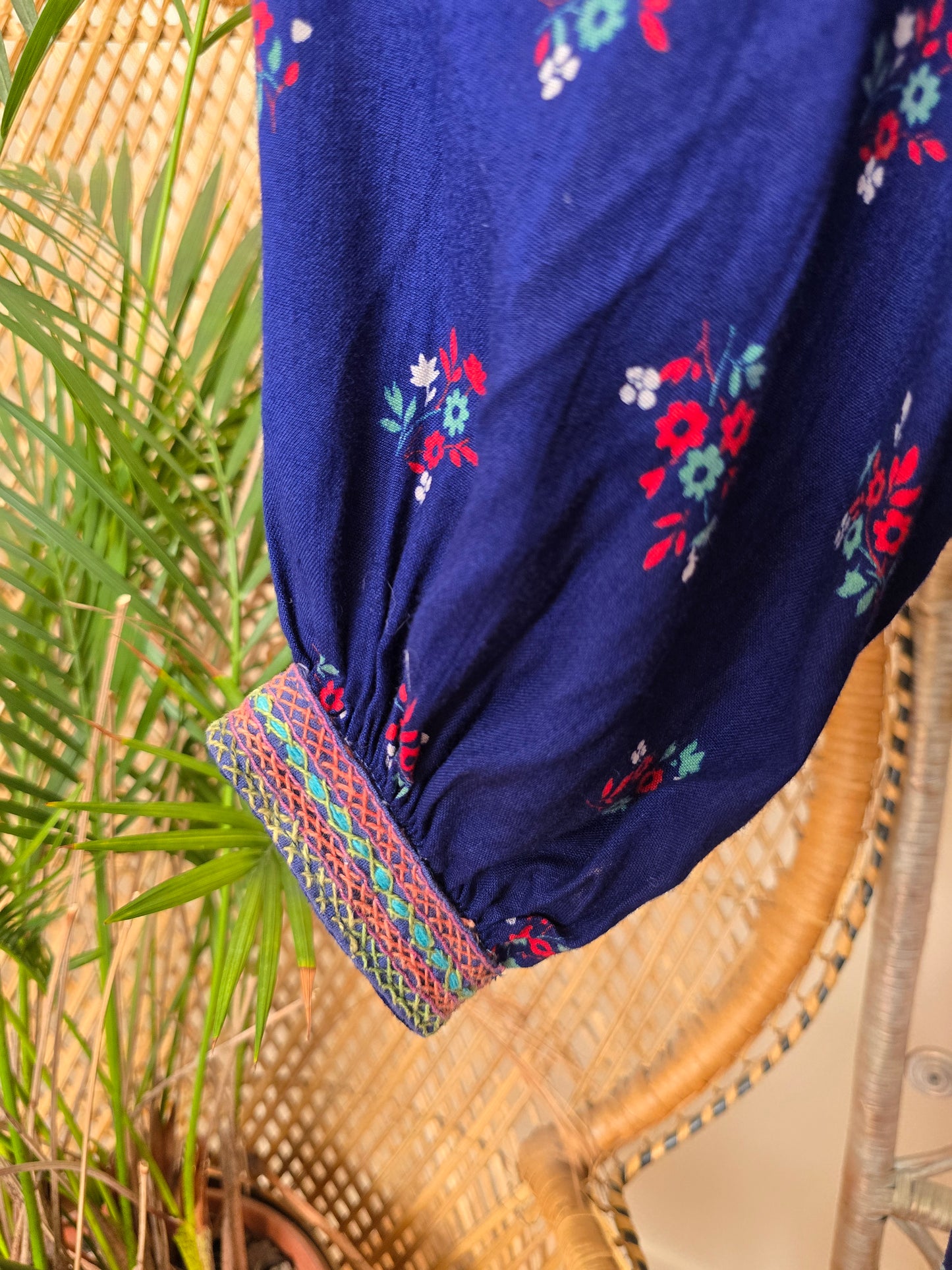 Vintage Janet Wood Monsoon Afghan dress