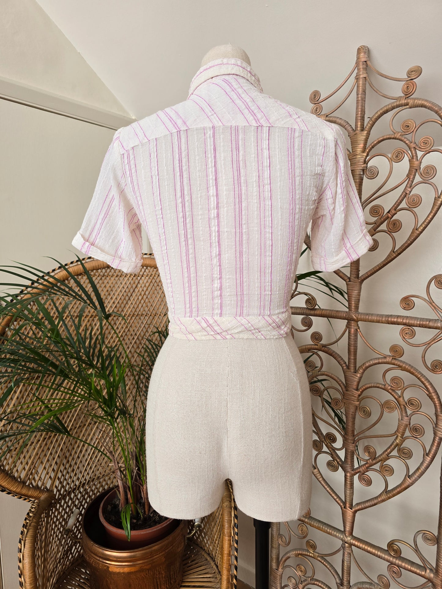 Vintage cheesecloth blouse
