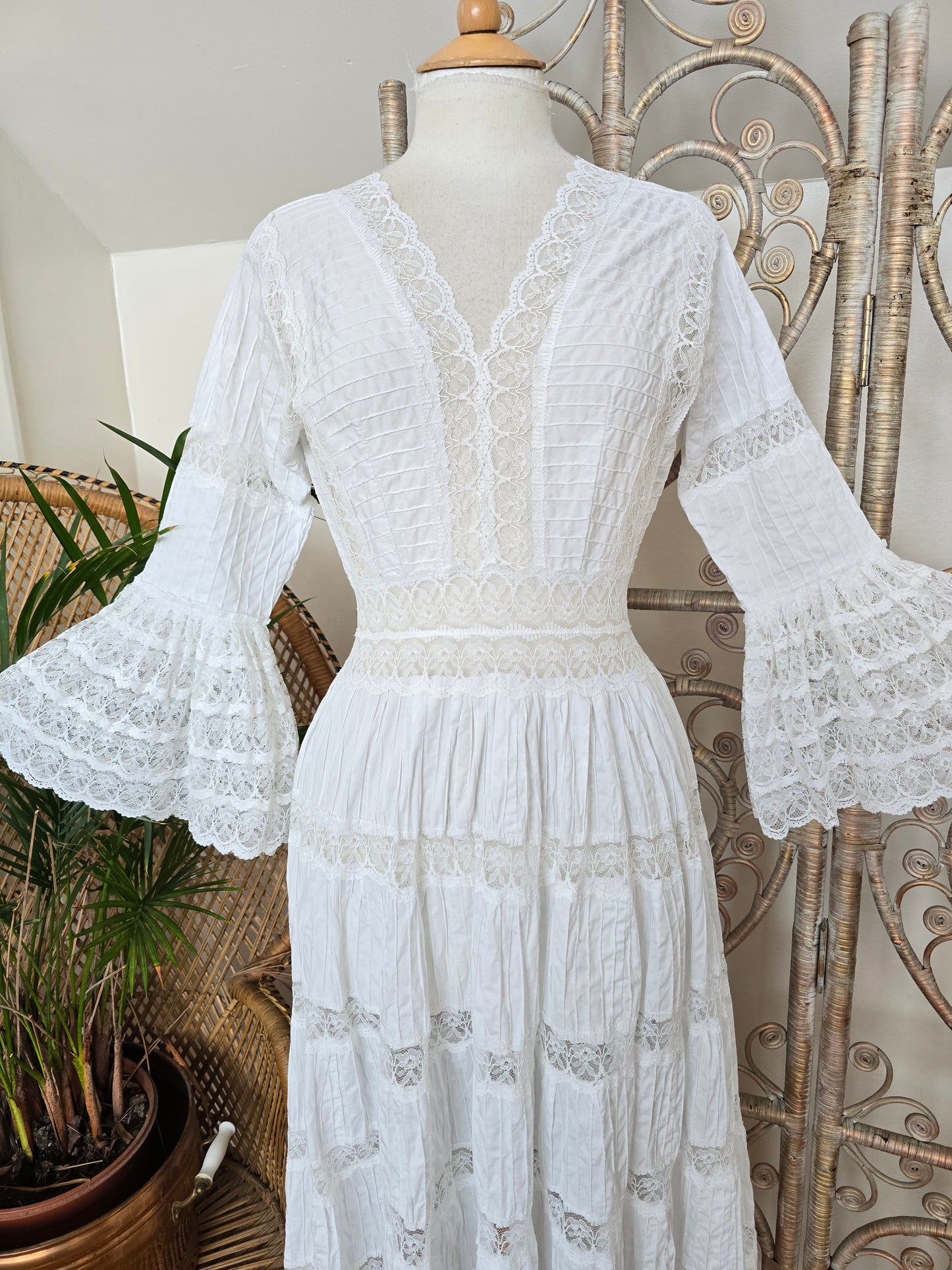 Vintage mexican 70s dress