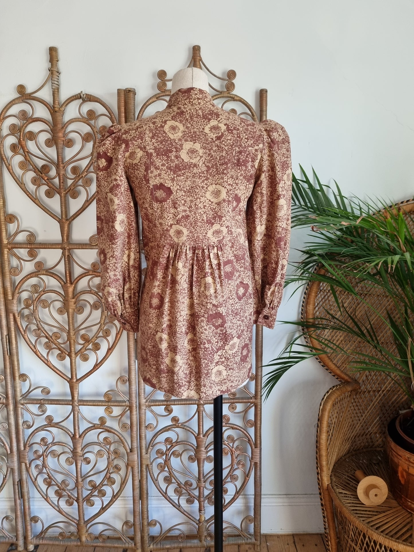 Vintage early label Laura Ashley tunic XS