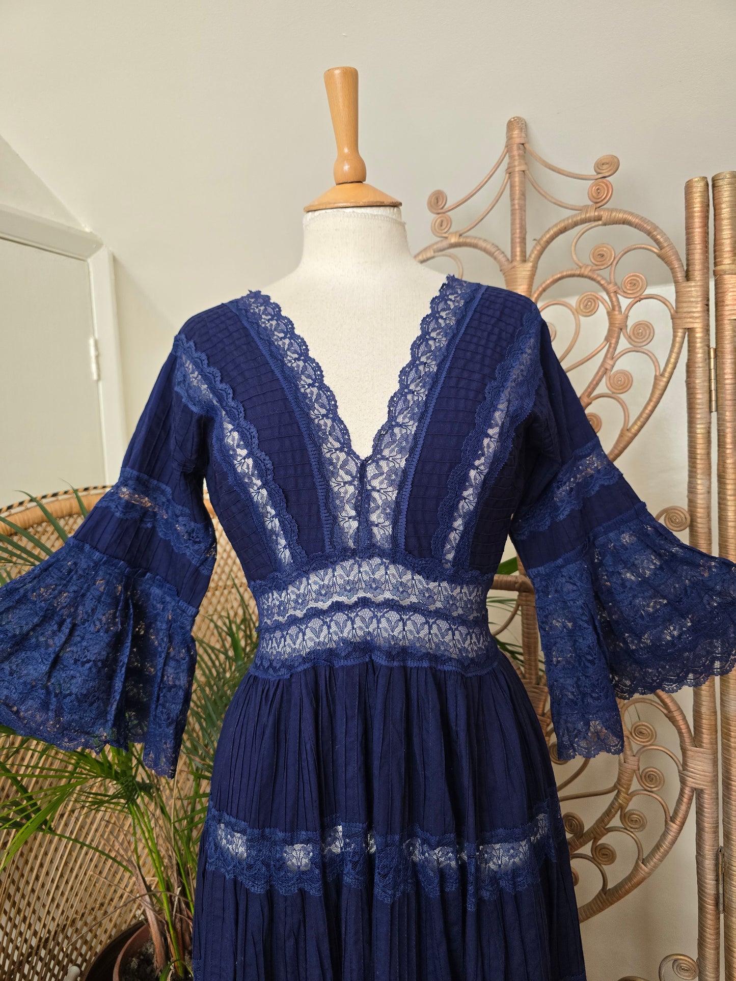 Vintage mexican 70s dress