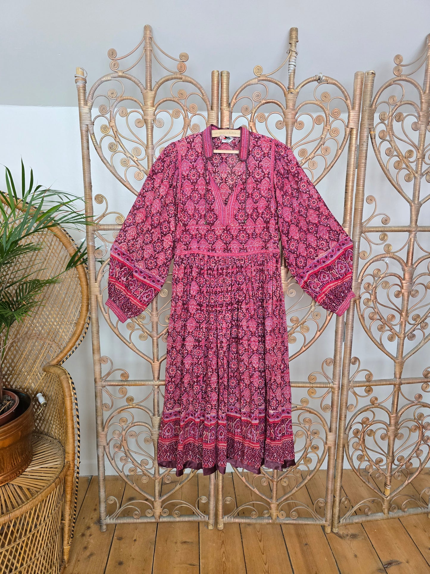 Vintage Phool Indian dress XS S
