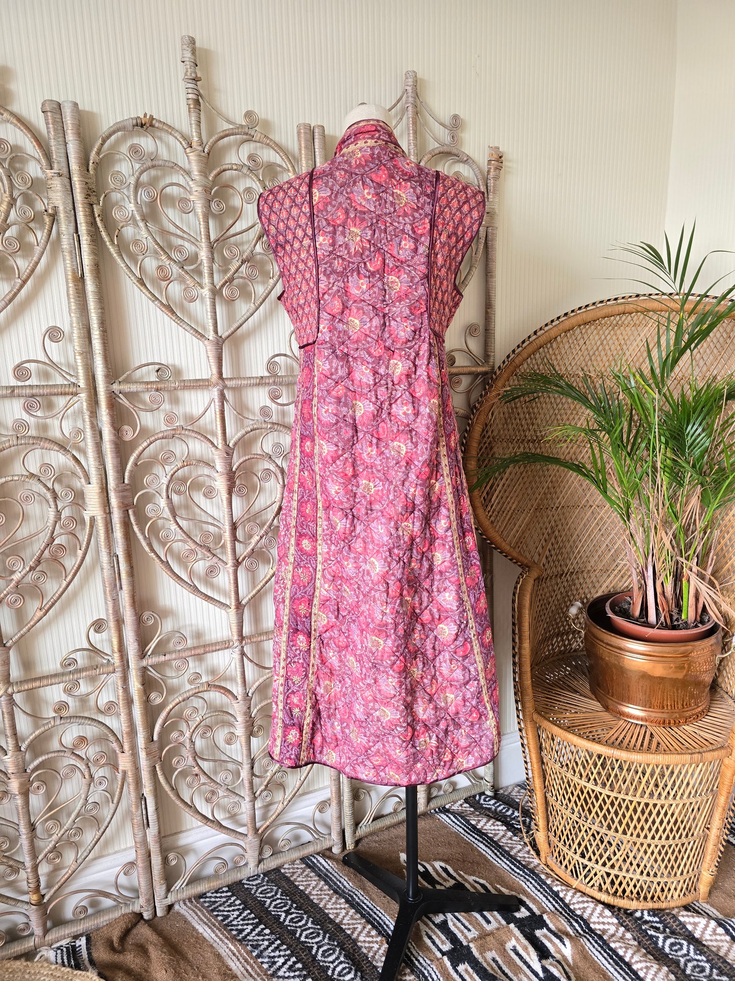 Vintage 70s phool indian waistcoat