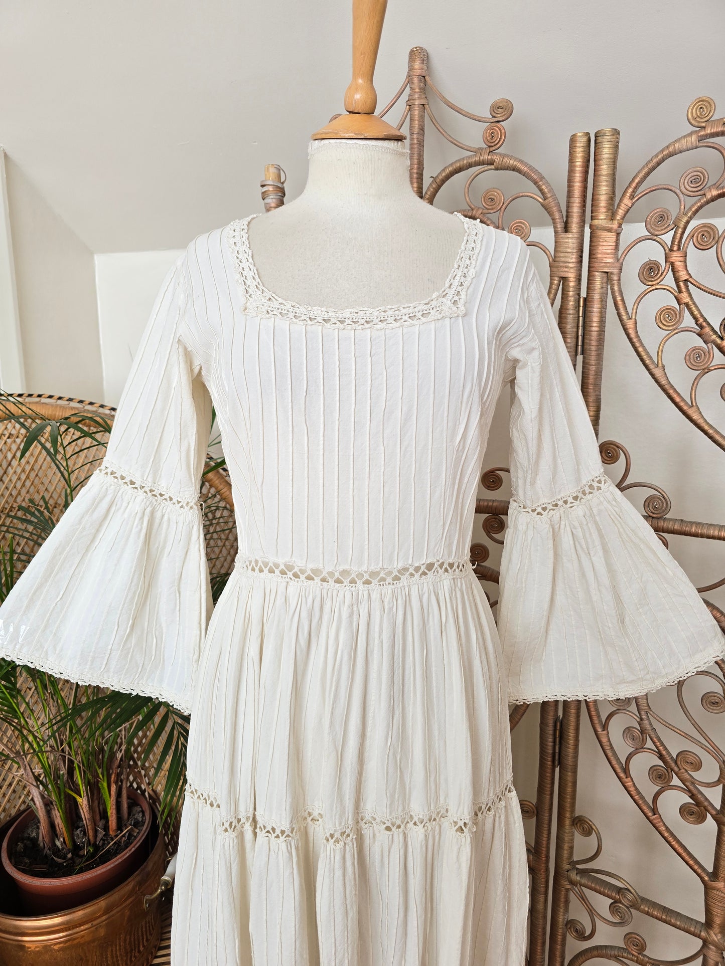 Vintage mexican 70s dress