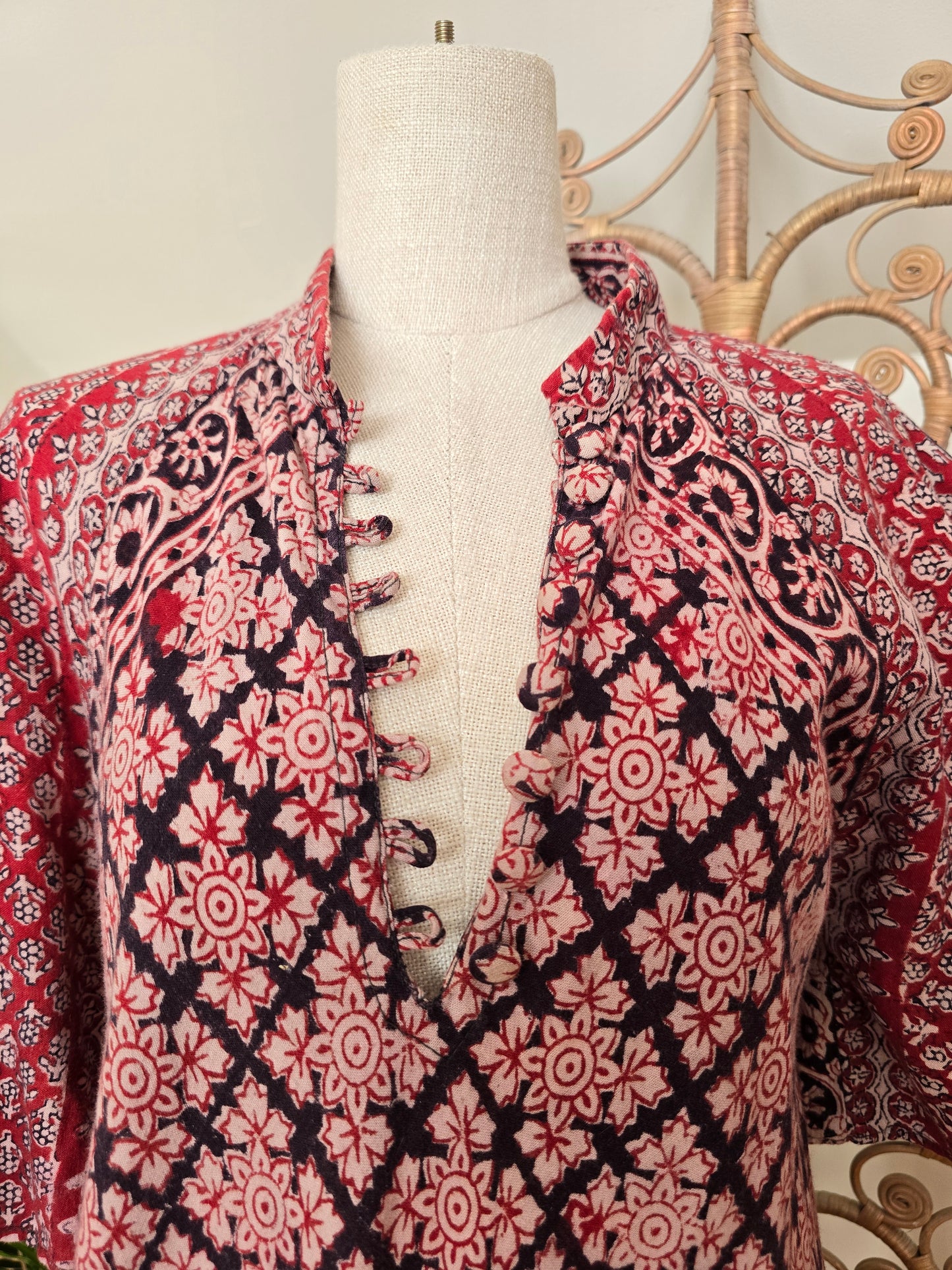 Vintage indian 70s dress