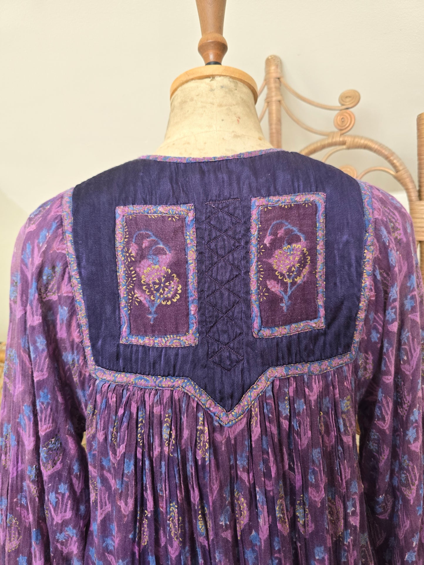 Vintage Interlinks of London Indian dress