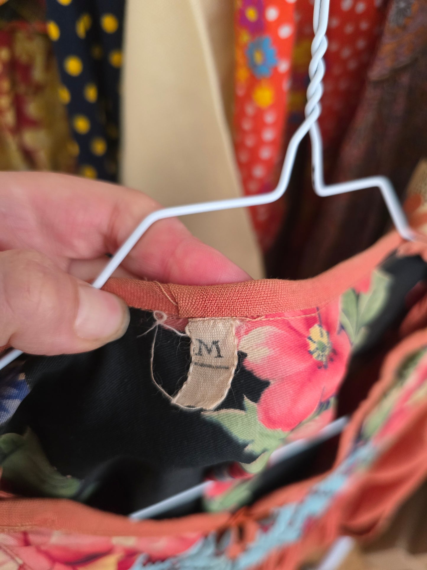 Vintage embroidered Afghan dress