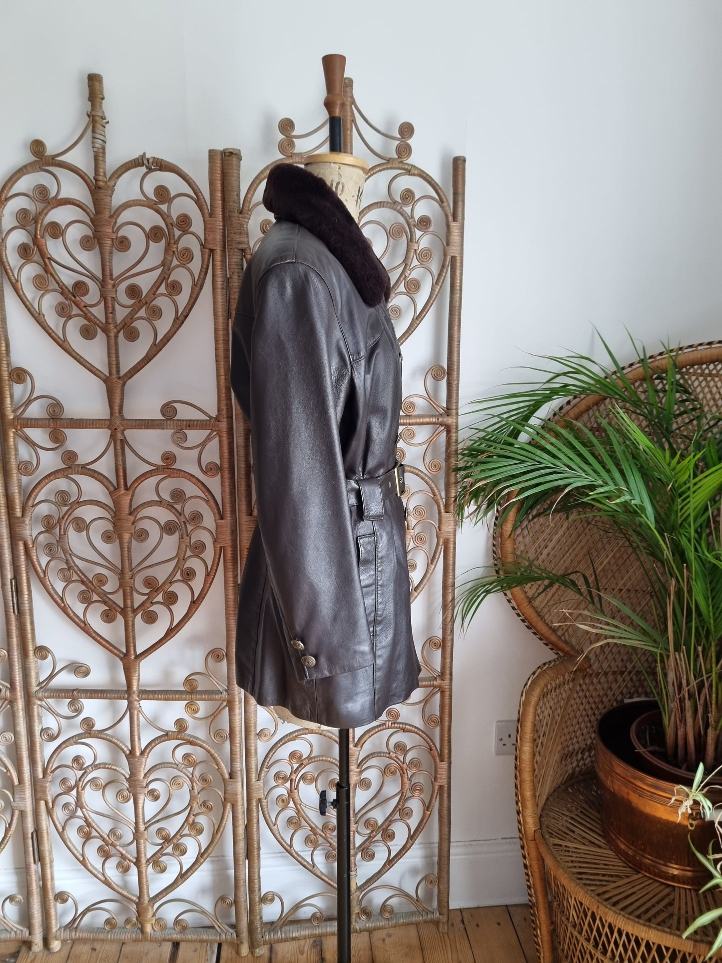 Vintage leather jacket