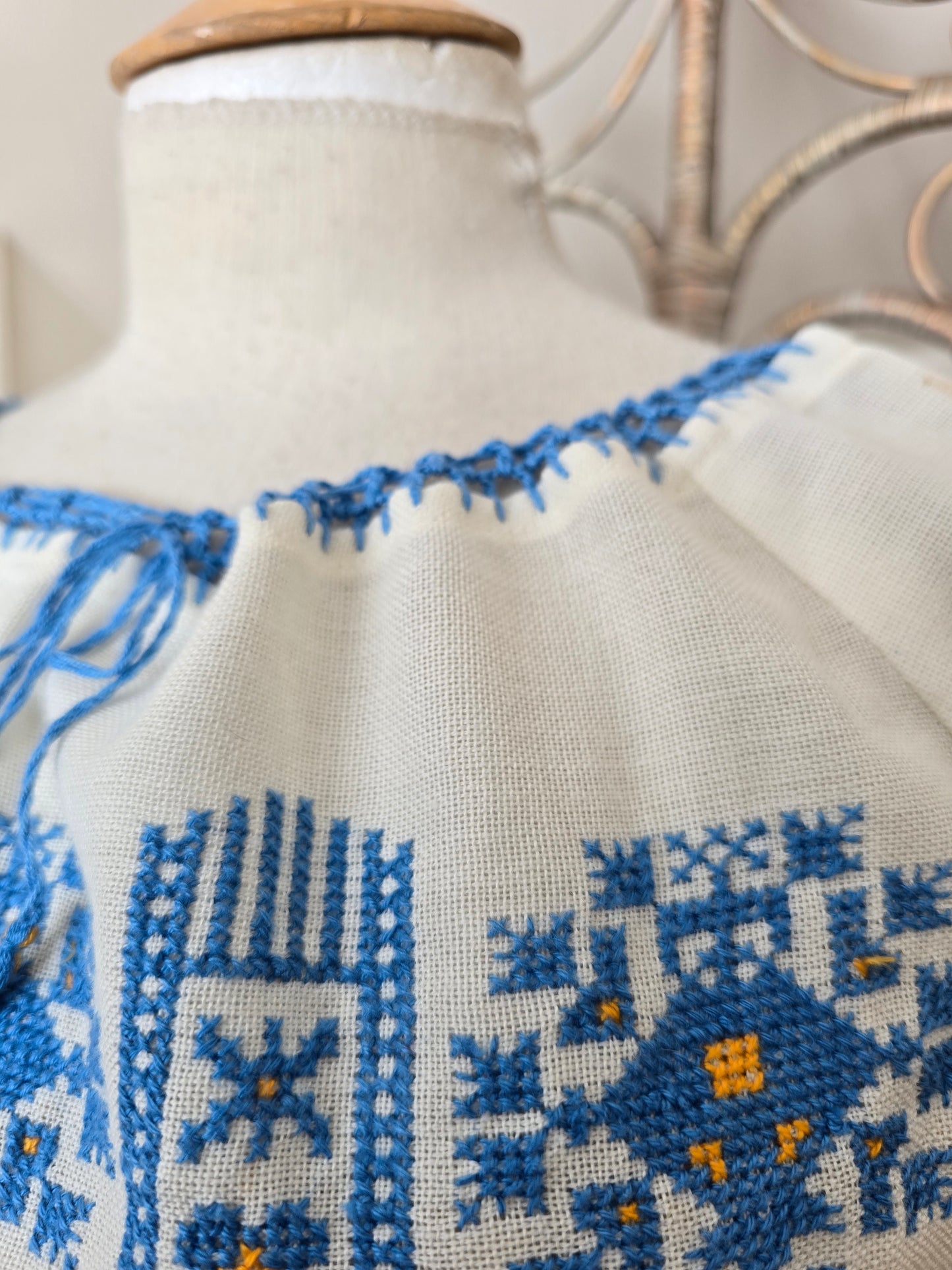 Vintage embroidered blouse