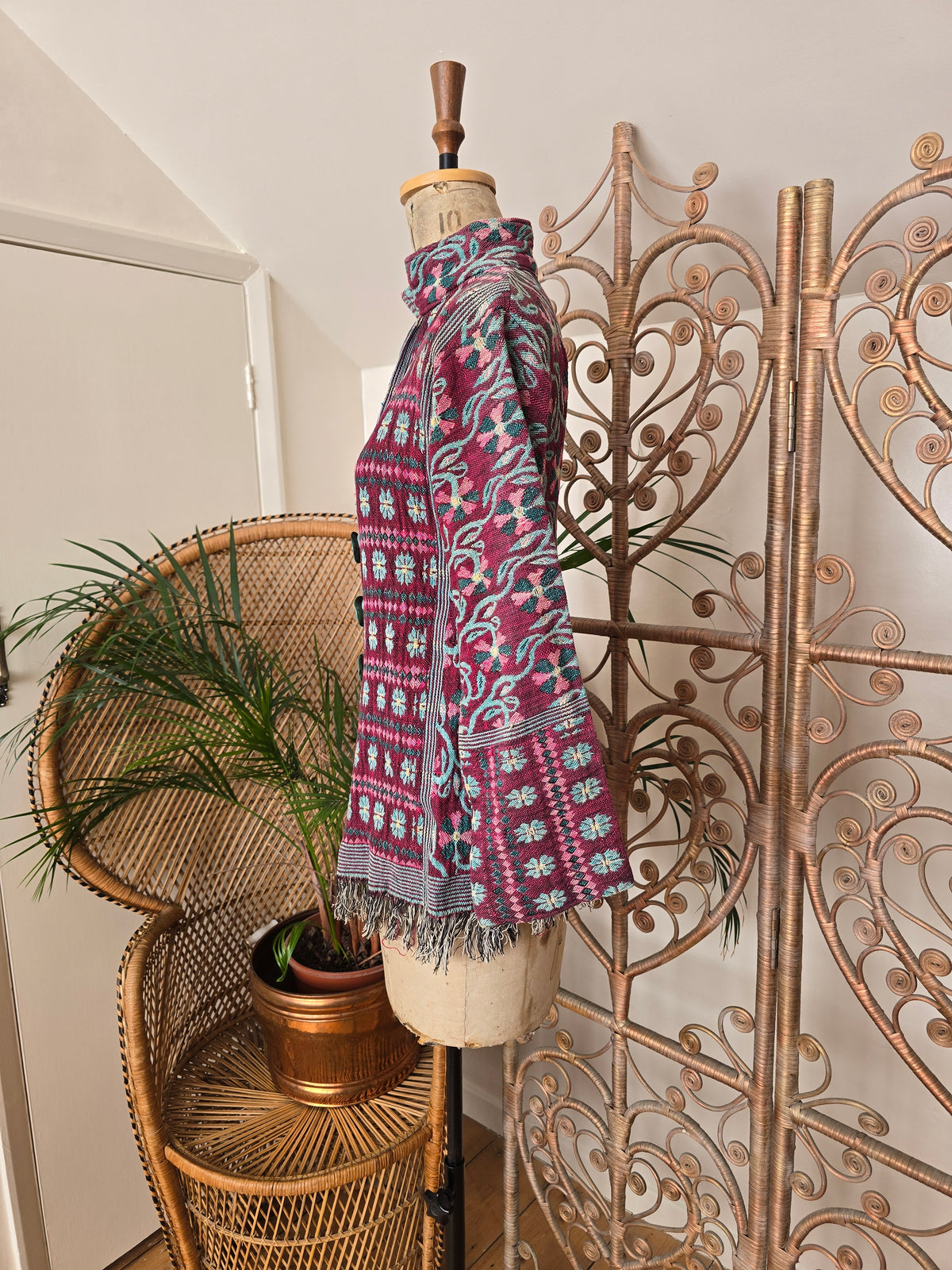Vintage Tapestry Indian jacket